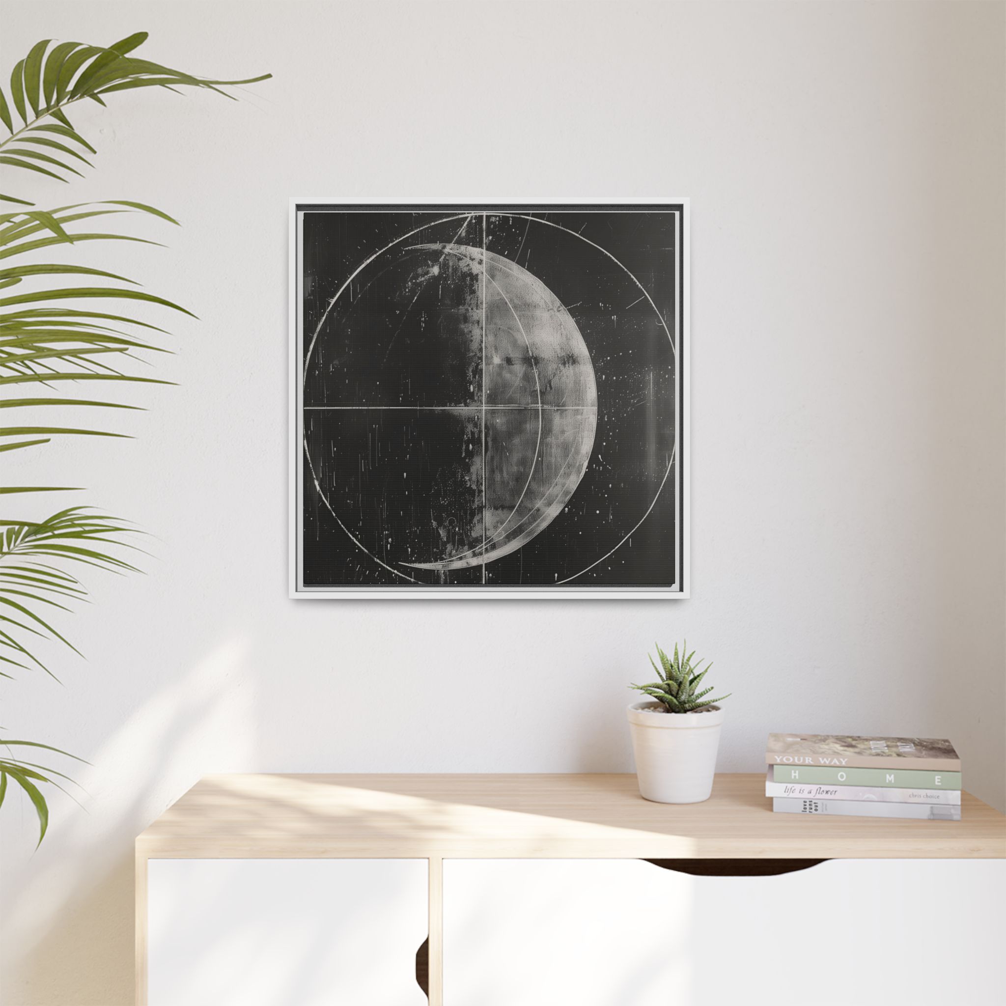 Black Board Science - Moonphase - Custom Frame - Image 41