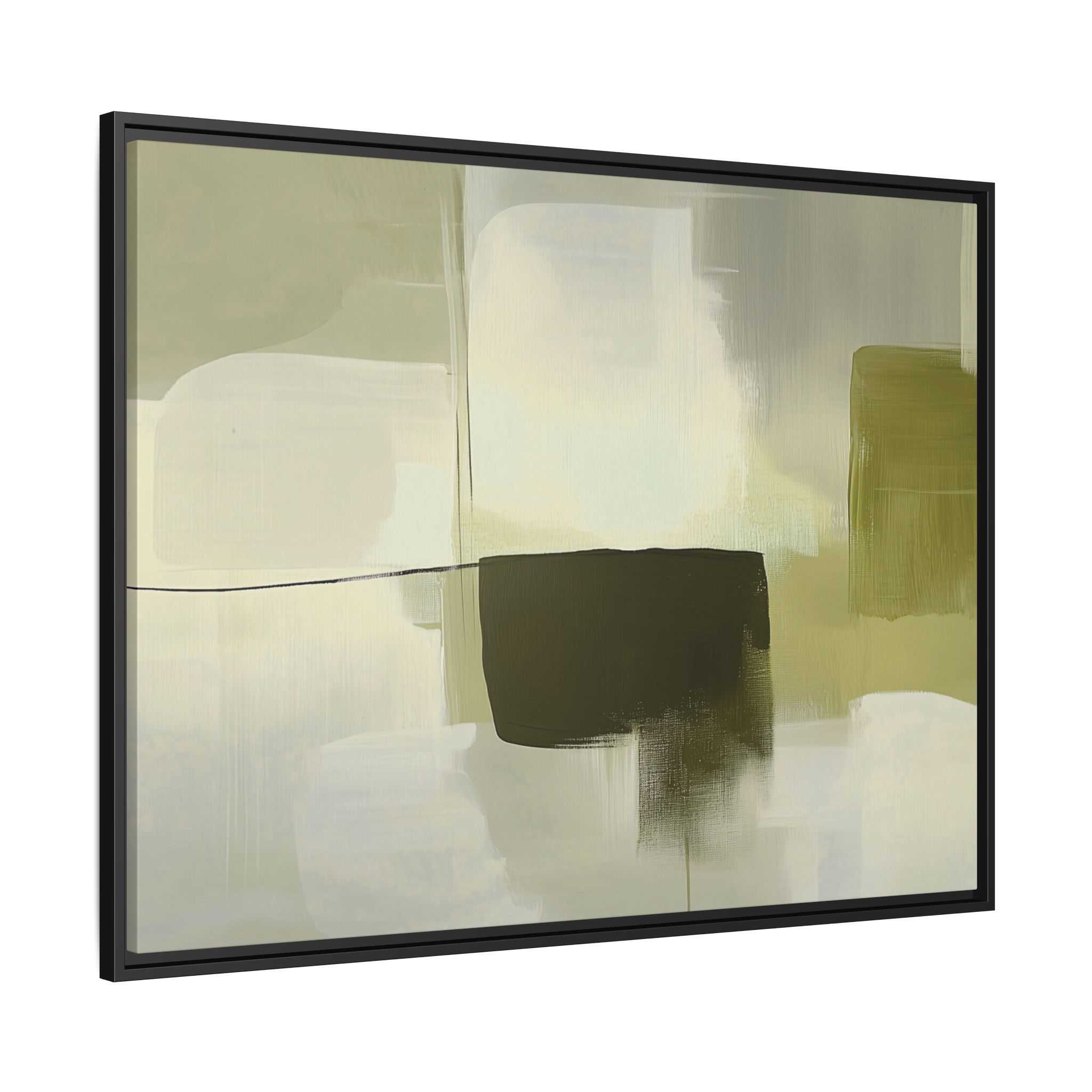 Loose Brushes - Hole - Olive - Custom Frame - Image 18