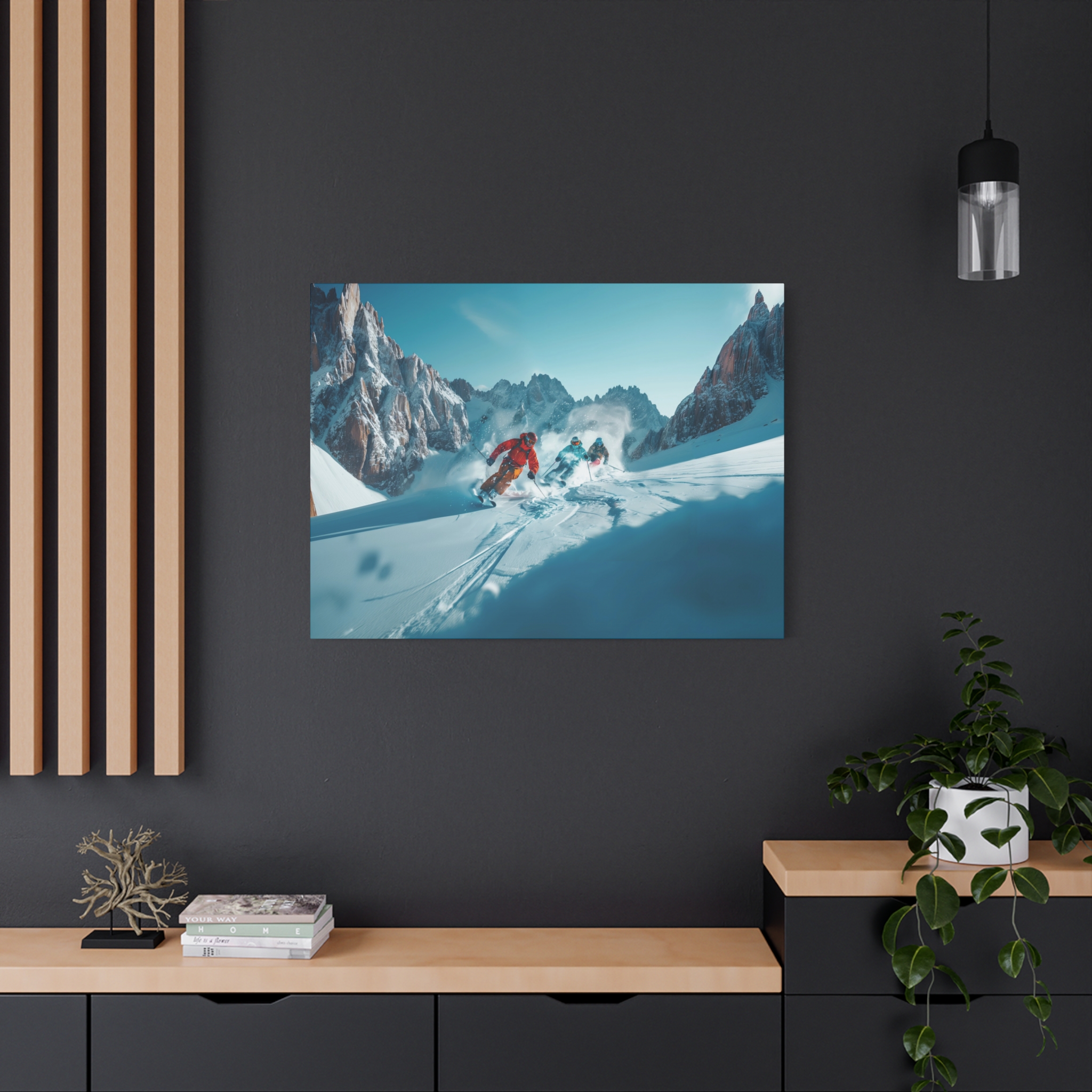 Powder Friends - Wide - Stretched Canvas - Image 24