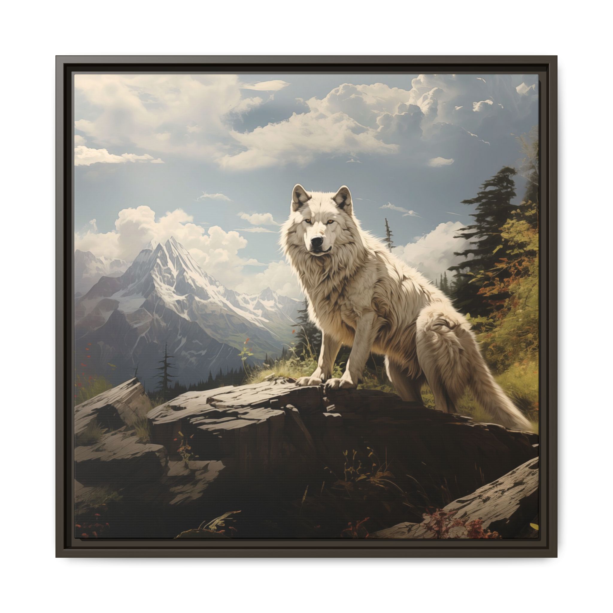 Wolf Mountain - Grass - Custom Frame - Image 57