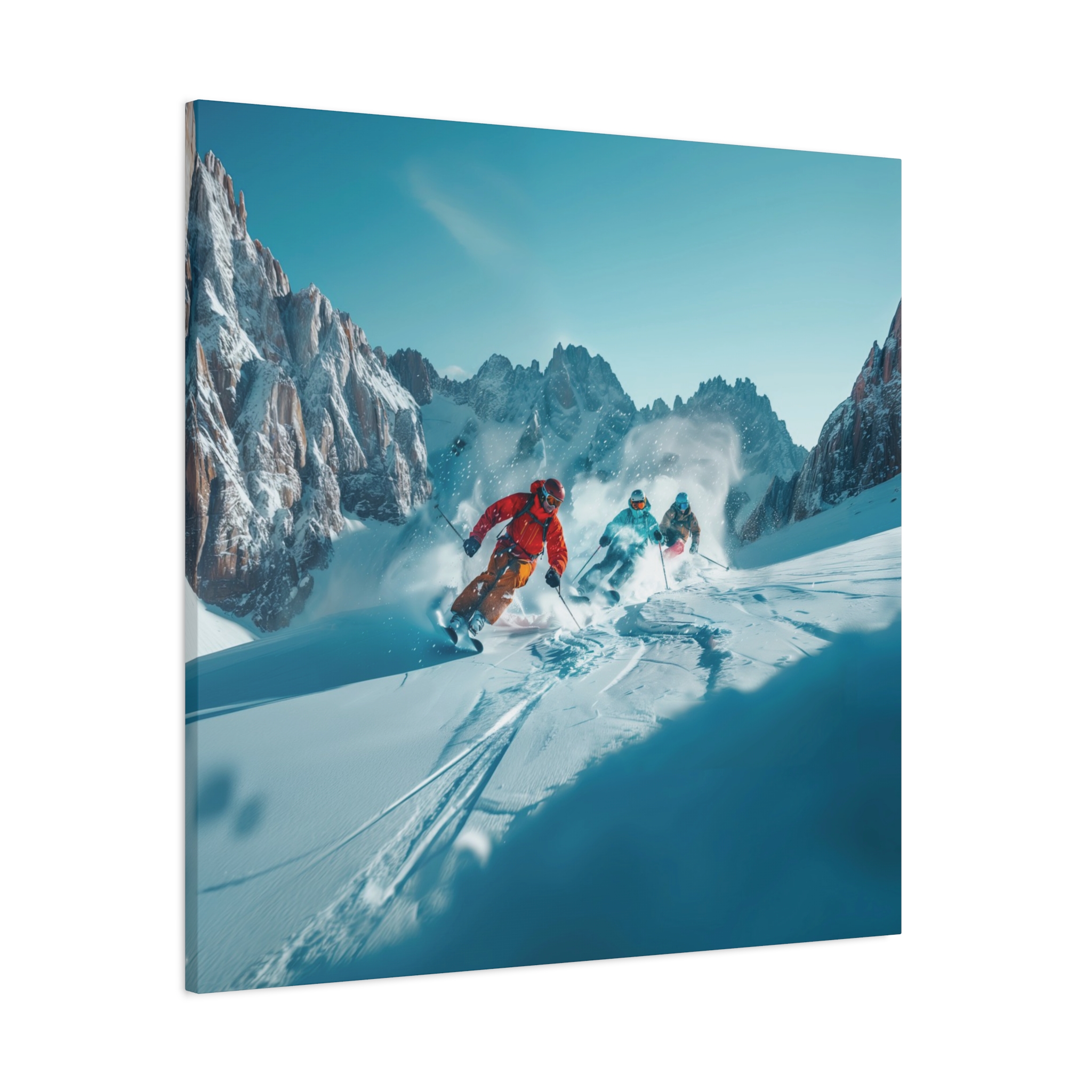 Powder Friends - Wide - Stretched Canvas - Image 14