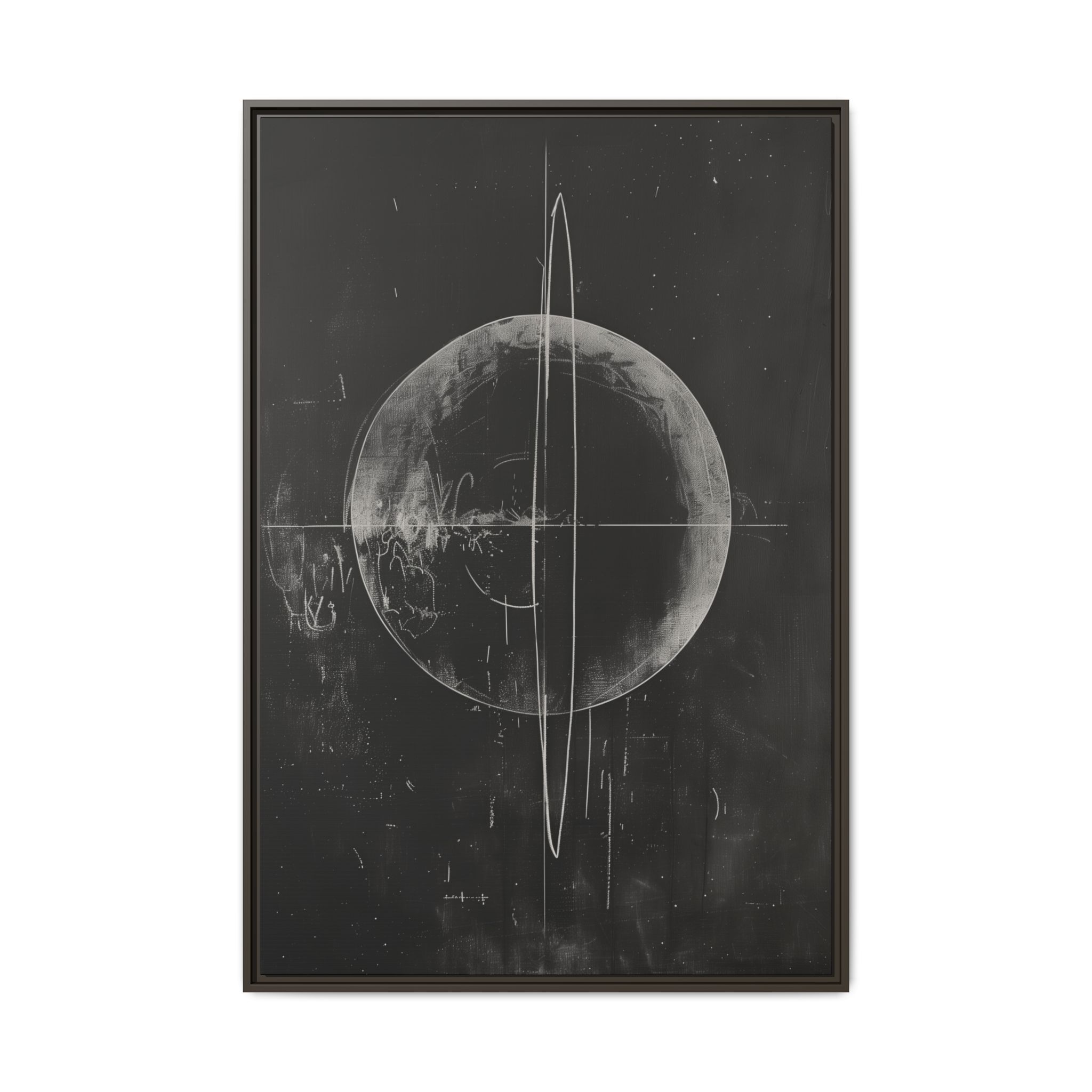Black Board Science - Saturn - Custom Frame - Image 18