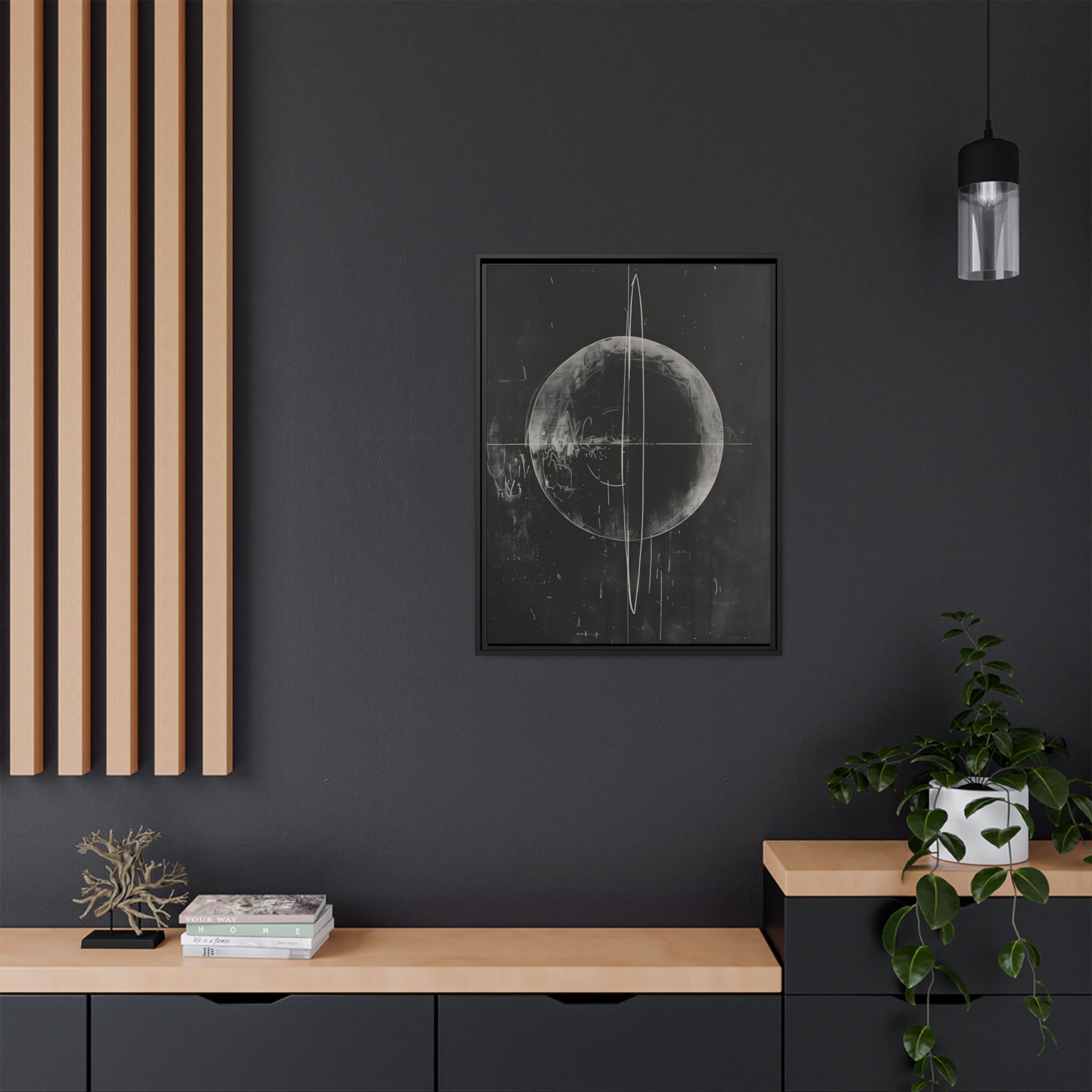 Black Board Science - Saturn - Custom Frame - Image 26