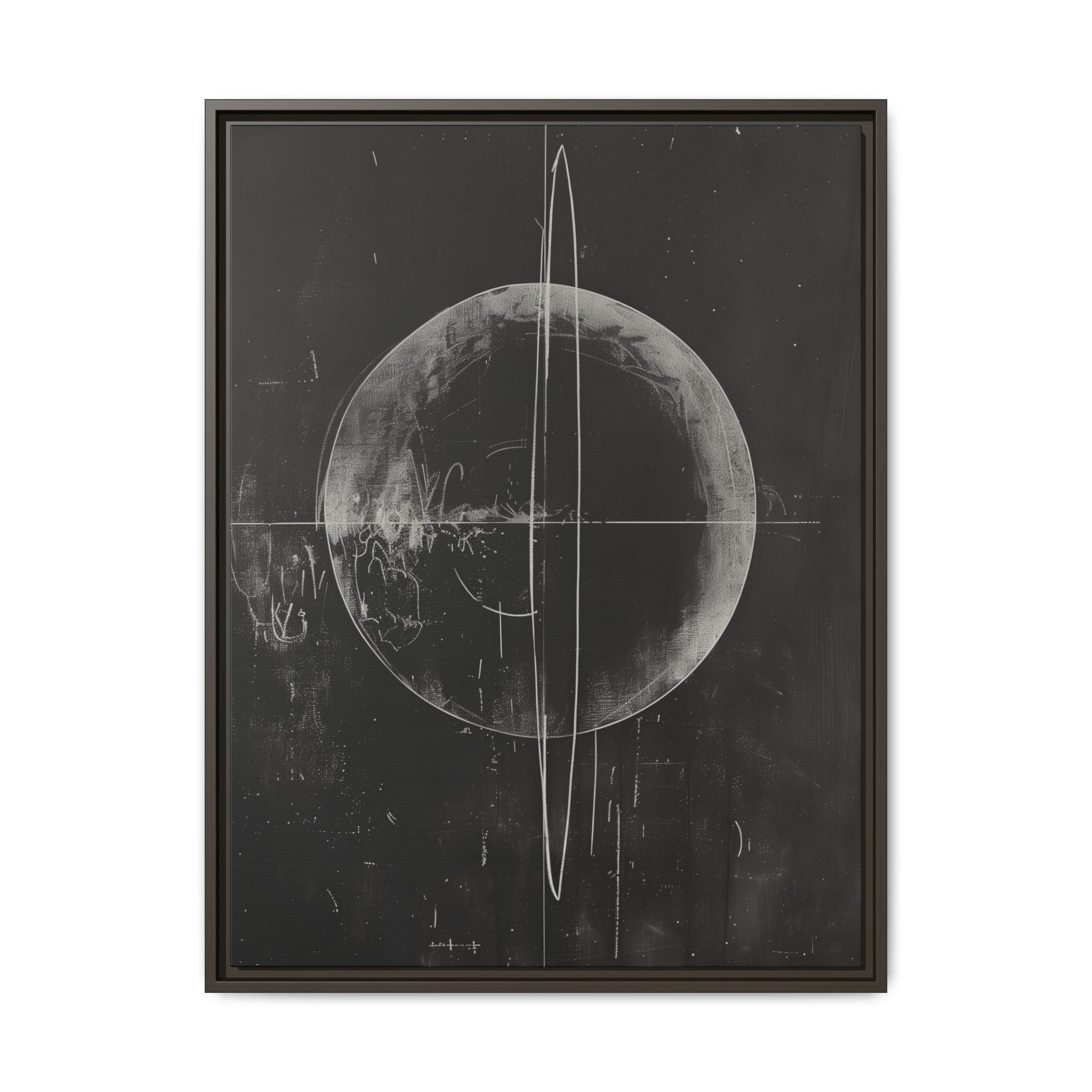 Black Board Science - Saturn - Custom Frame - Image 15