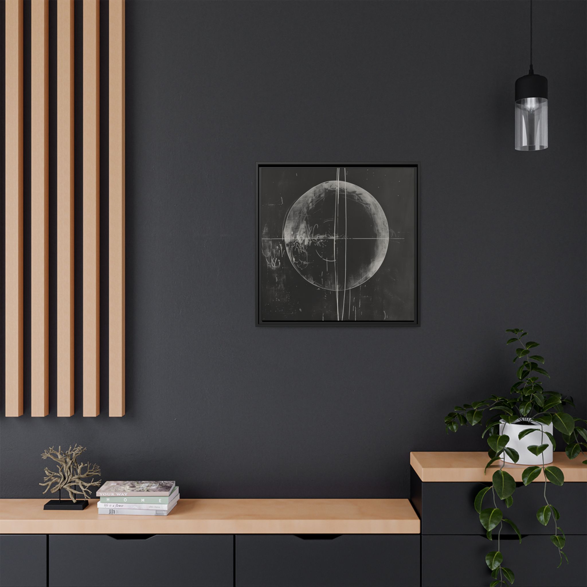 Black Board Science - Saturn - Custom Frame - Image 30