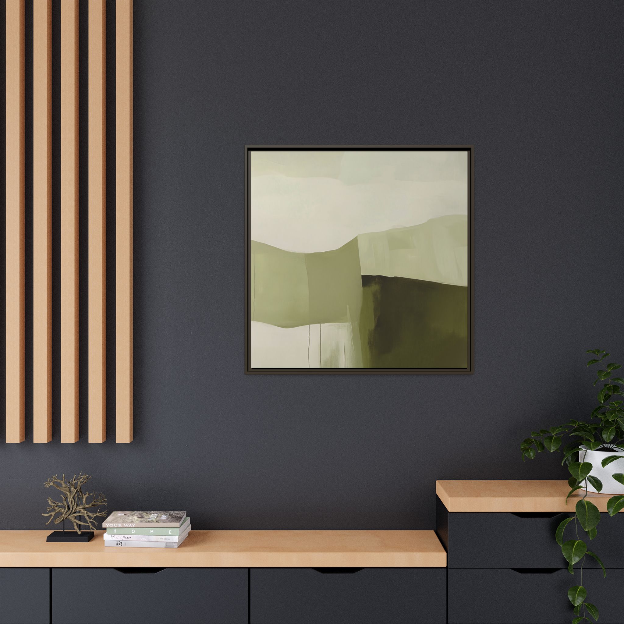 Loose Brushes - Farm - Olive - Custom Frame - Image 68