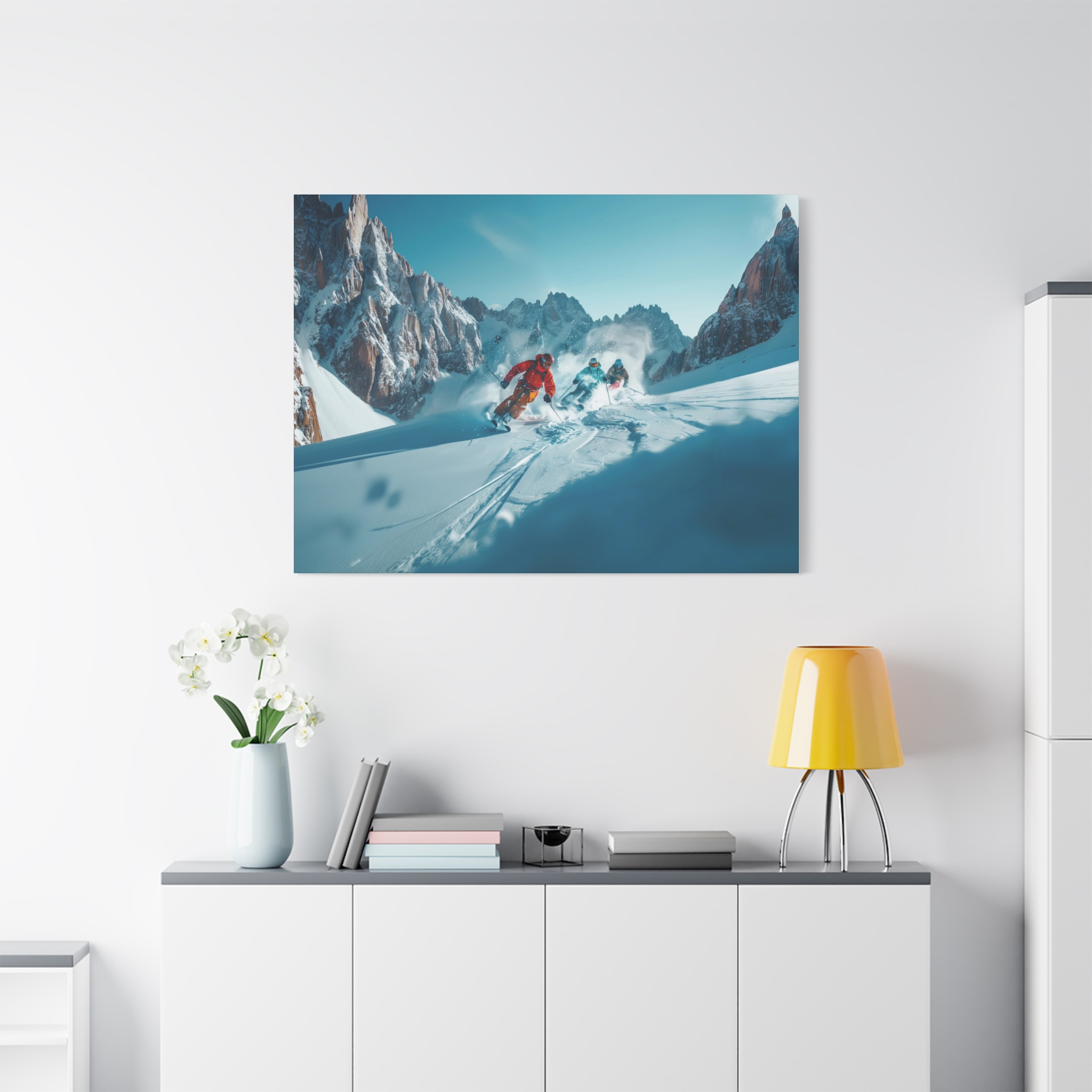 Powder Friends - Wide - Stretched Canvas - Image 31