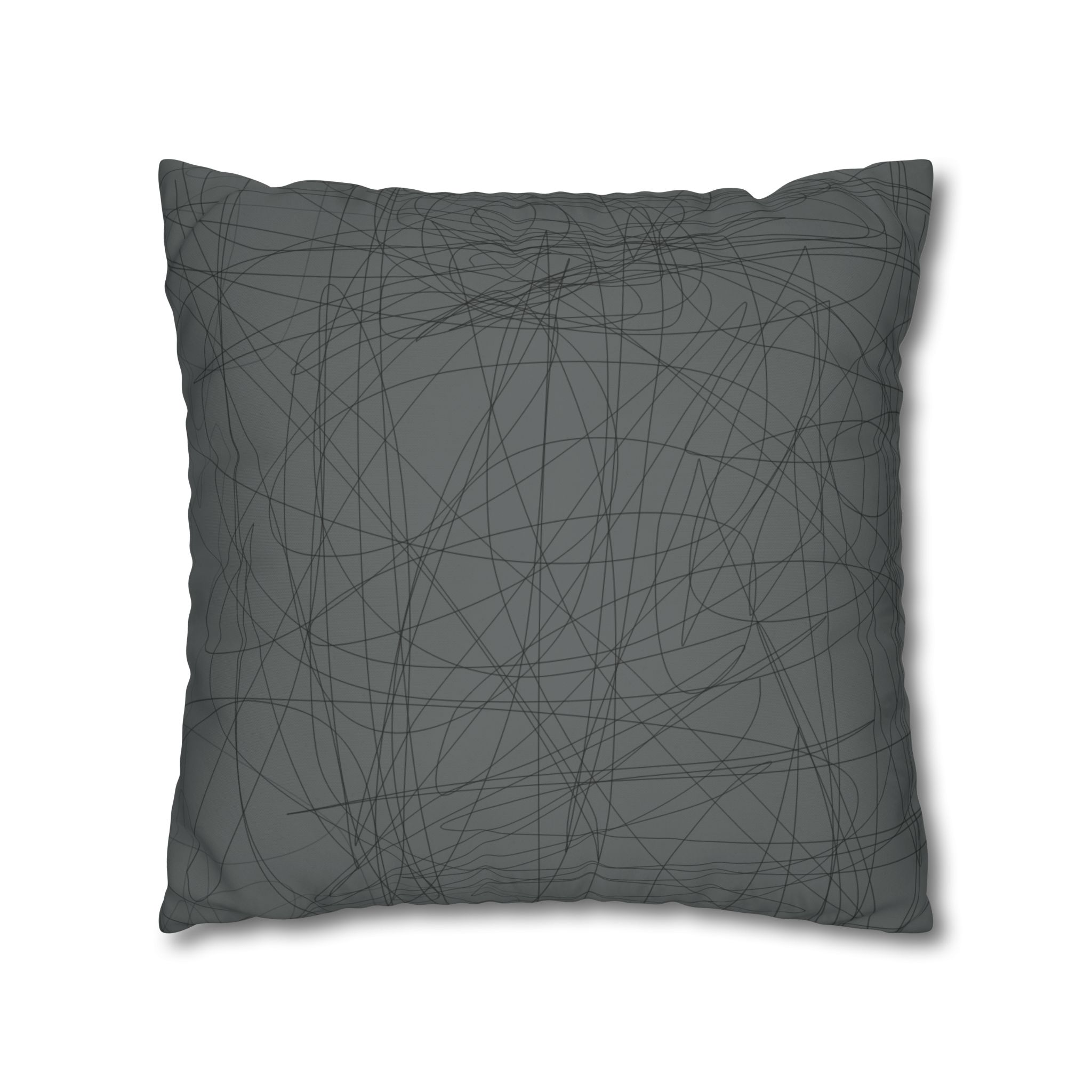 Black Board Science - Print Pillowcase - Decorative Square Poly Canvas Cushion - Image 7