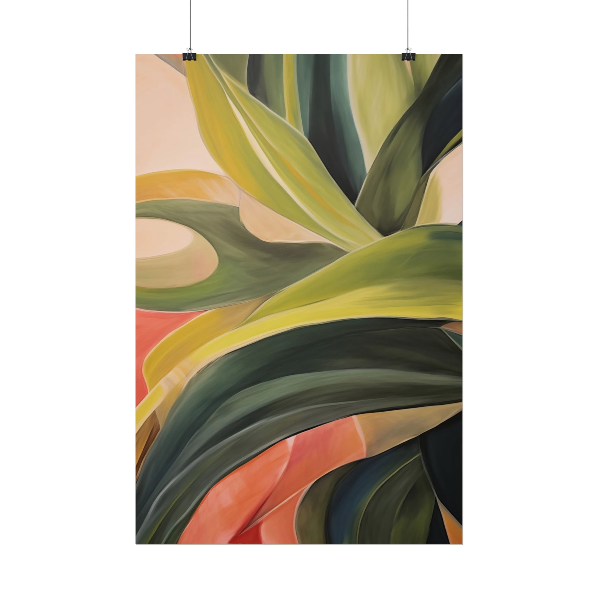Leaf – Tropics – Landscape + Potrait - DIY Rolled Paper Prints - Image 42