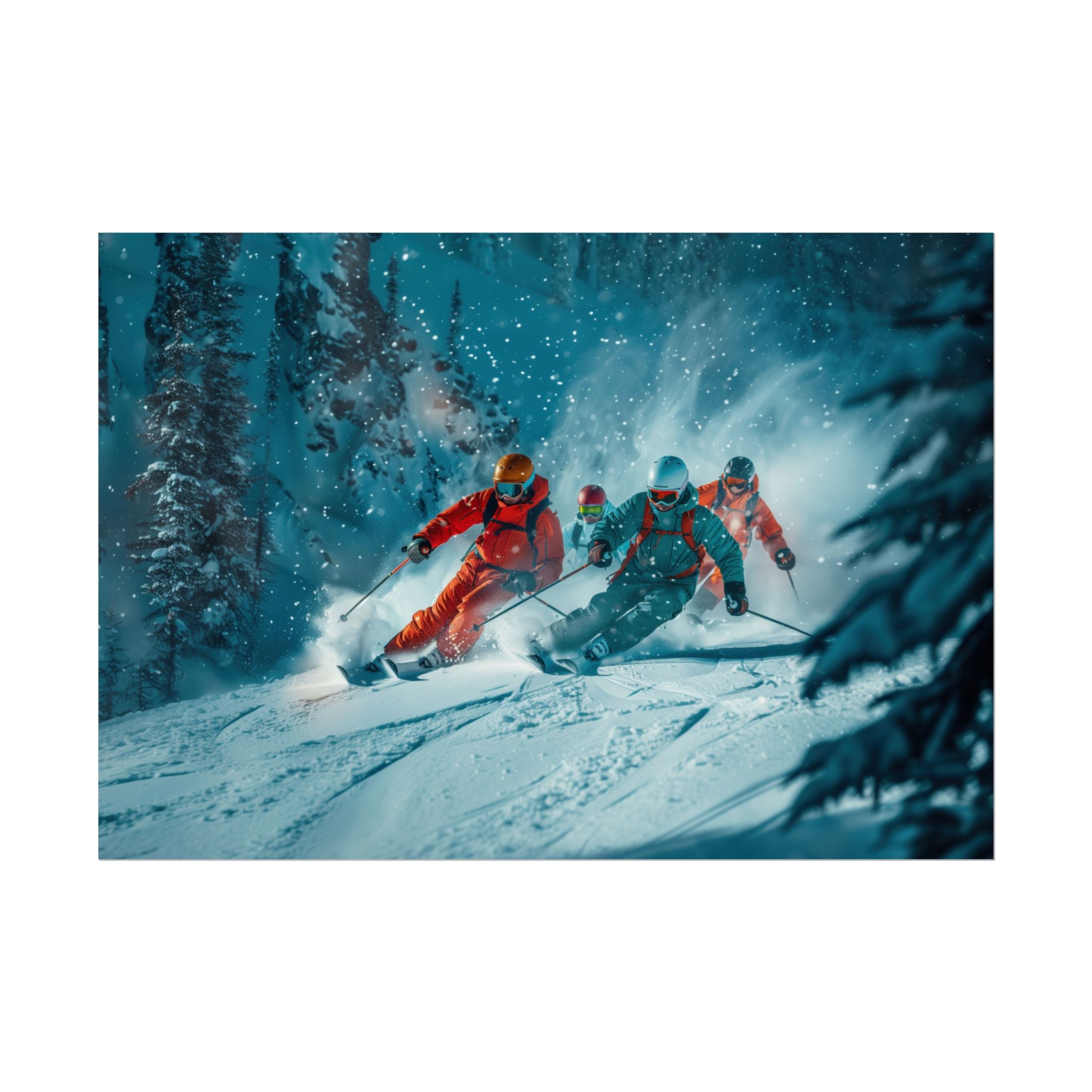 Powder Friends Forest - DIY Rolled Paper Prints - Image 13