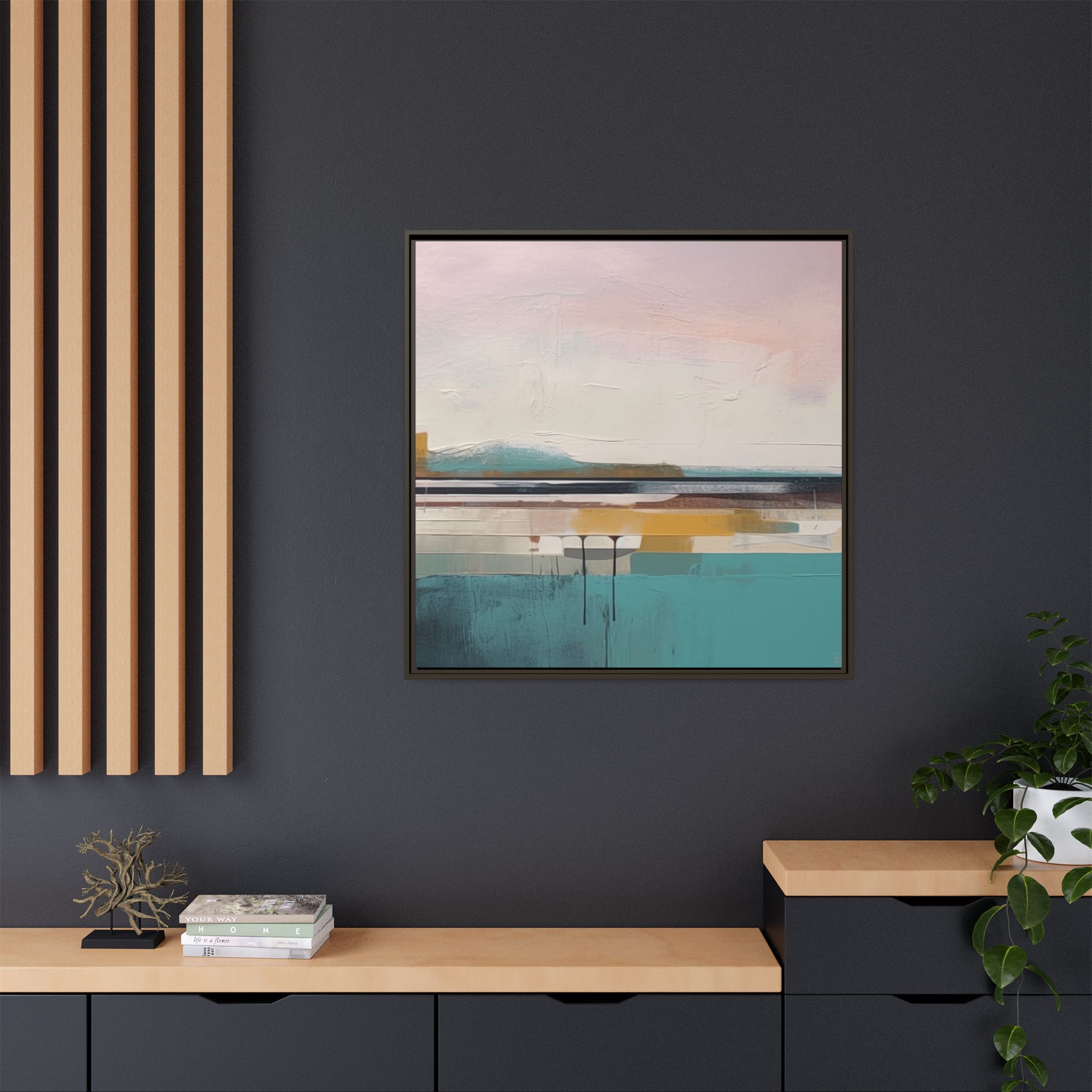 Soft Compression - Desert - Landscape - Custom Frame - Image 92