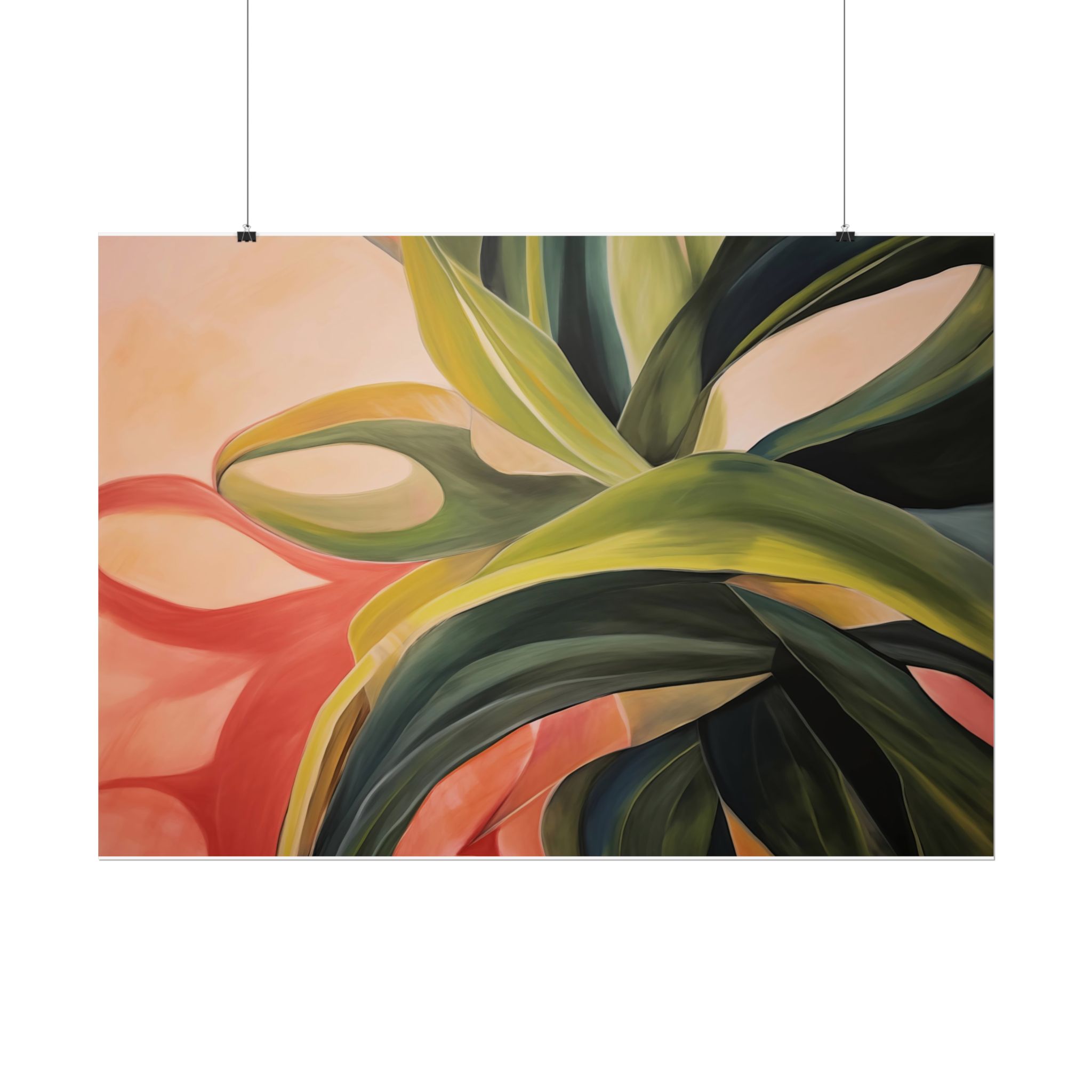 Leaf – Tropics – Landscape + Potrait - DIY Rolled Paper Prints - Image 14