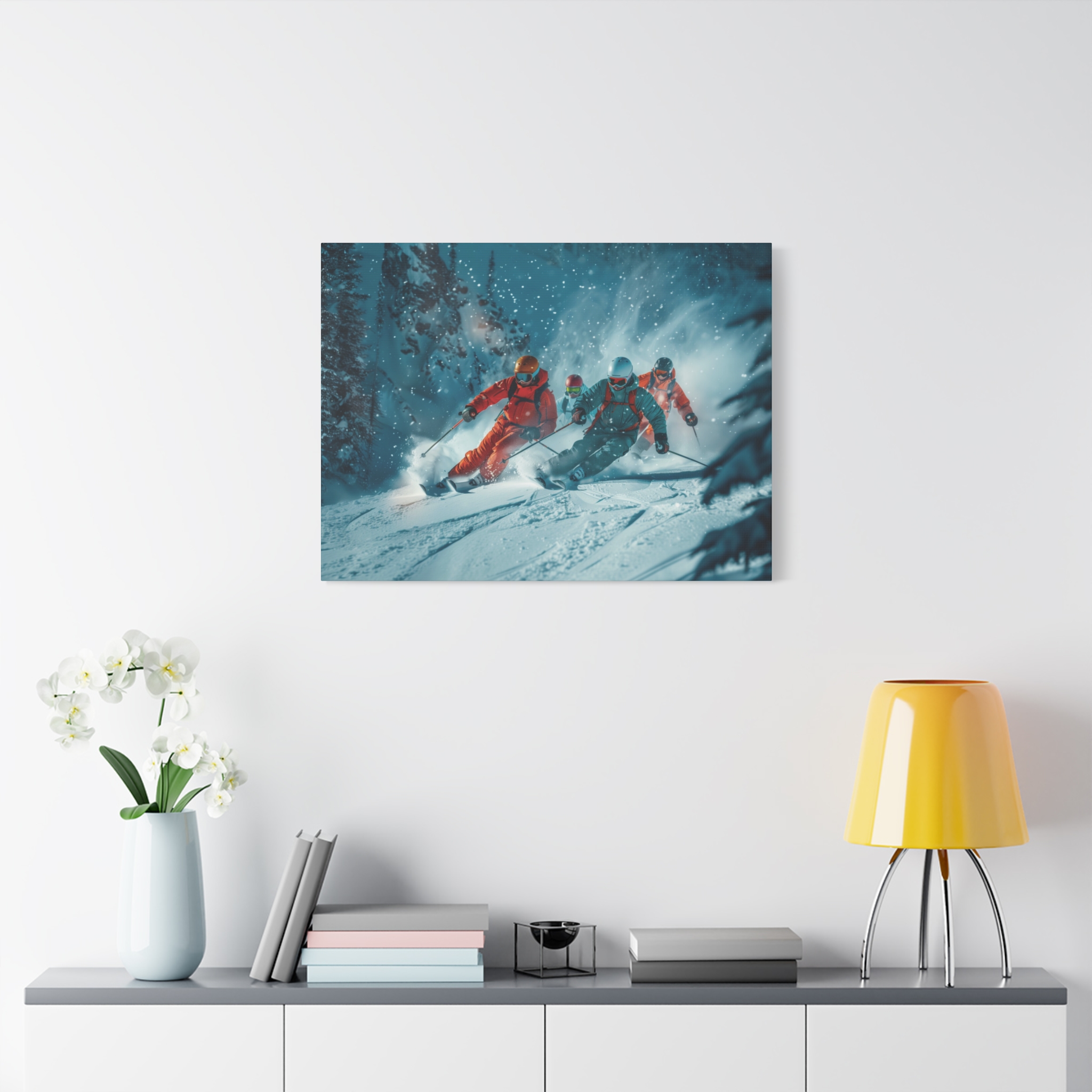 Powder Friends Forest - Stretched Canvas - Image 19