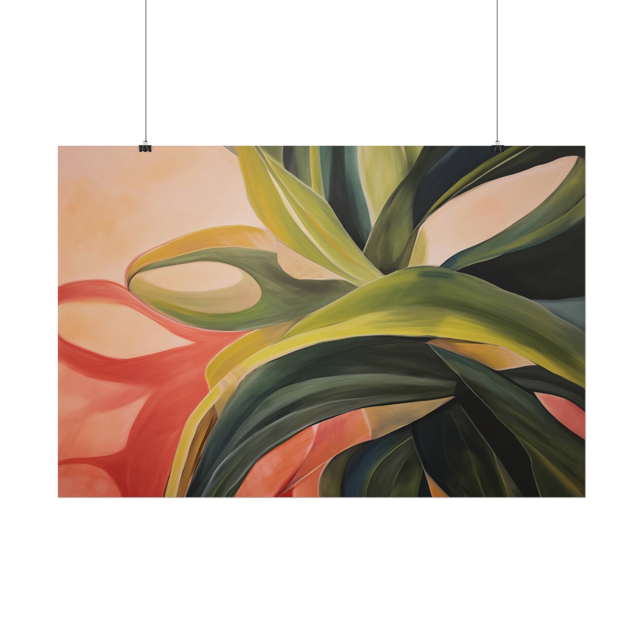 Leaf – Tropics – Landscape + Potrait - DIY Rolled Paper Prints - Image 18