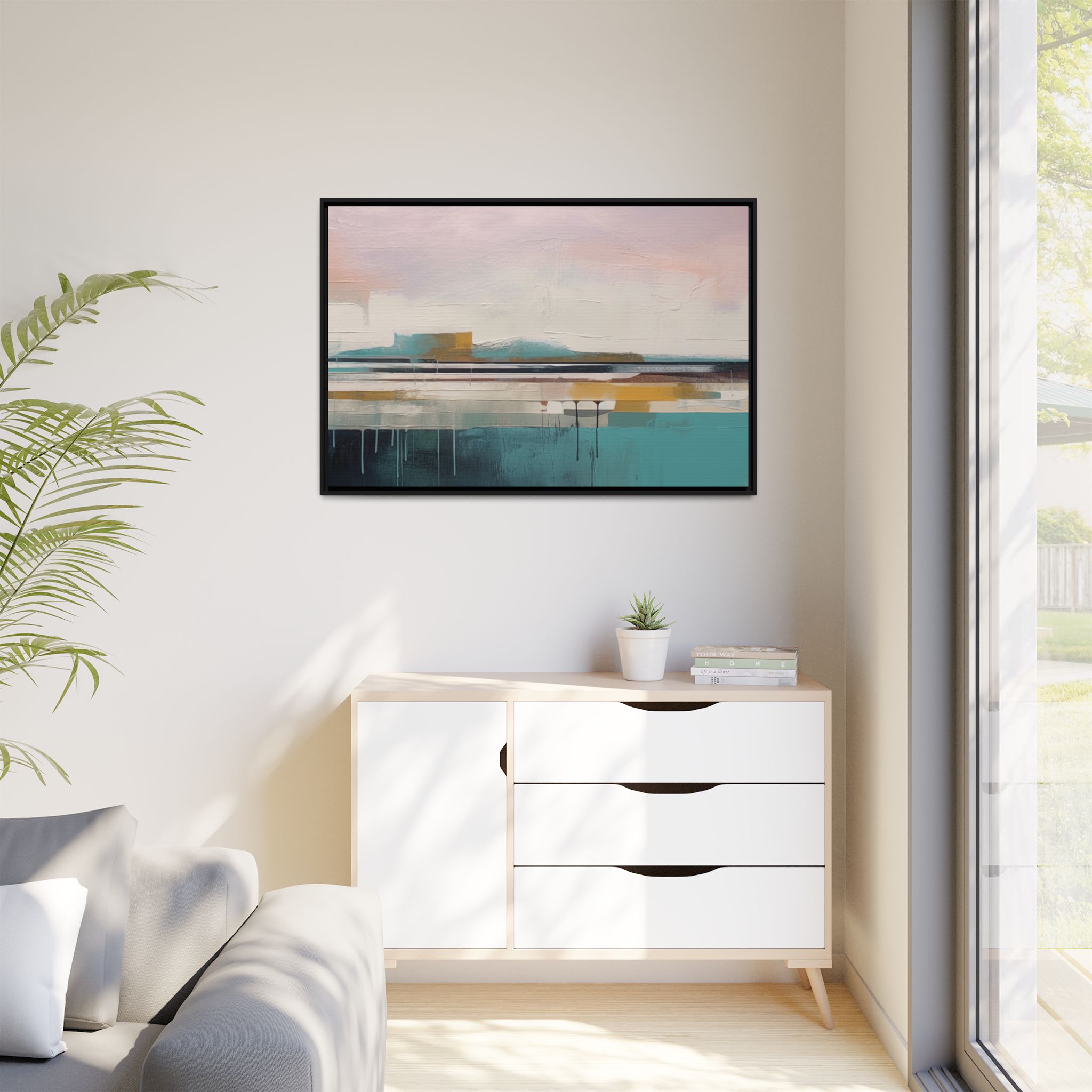 Soft Compression - Desert - Landscape - Custom Frame - Image 15