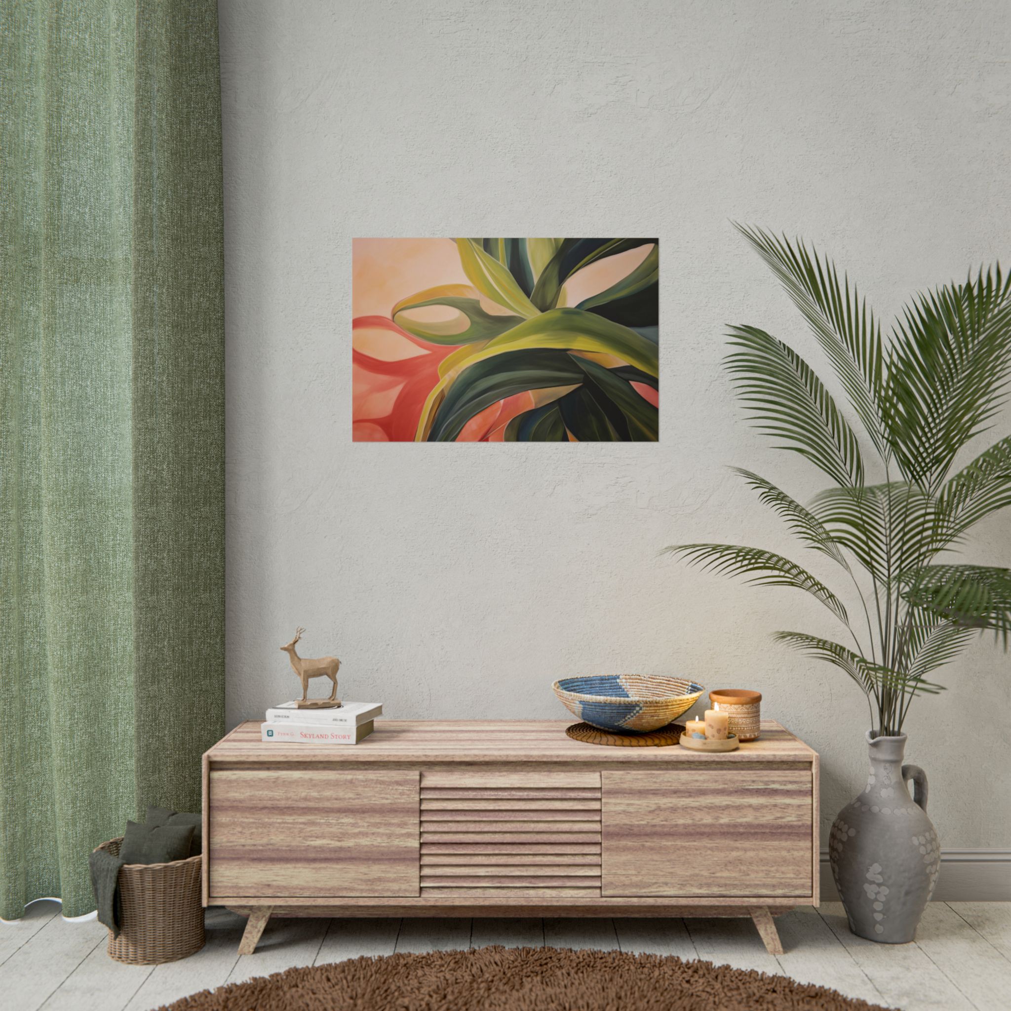 Leaf – Tropics – Landscape + Potrait - DIY Rolled Paper Prints - Image 36