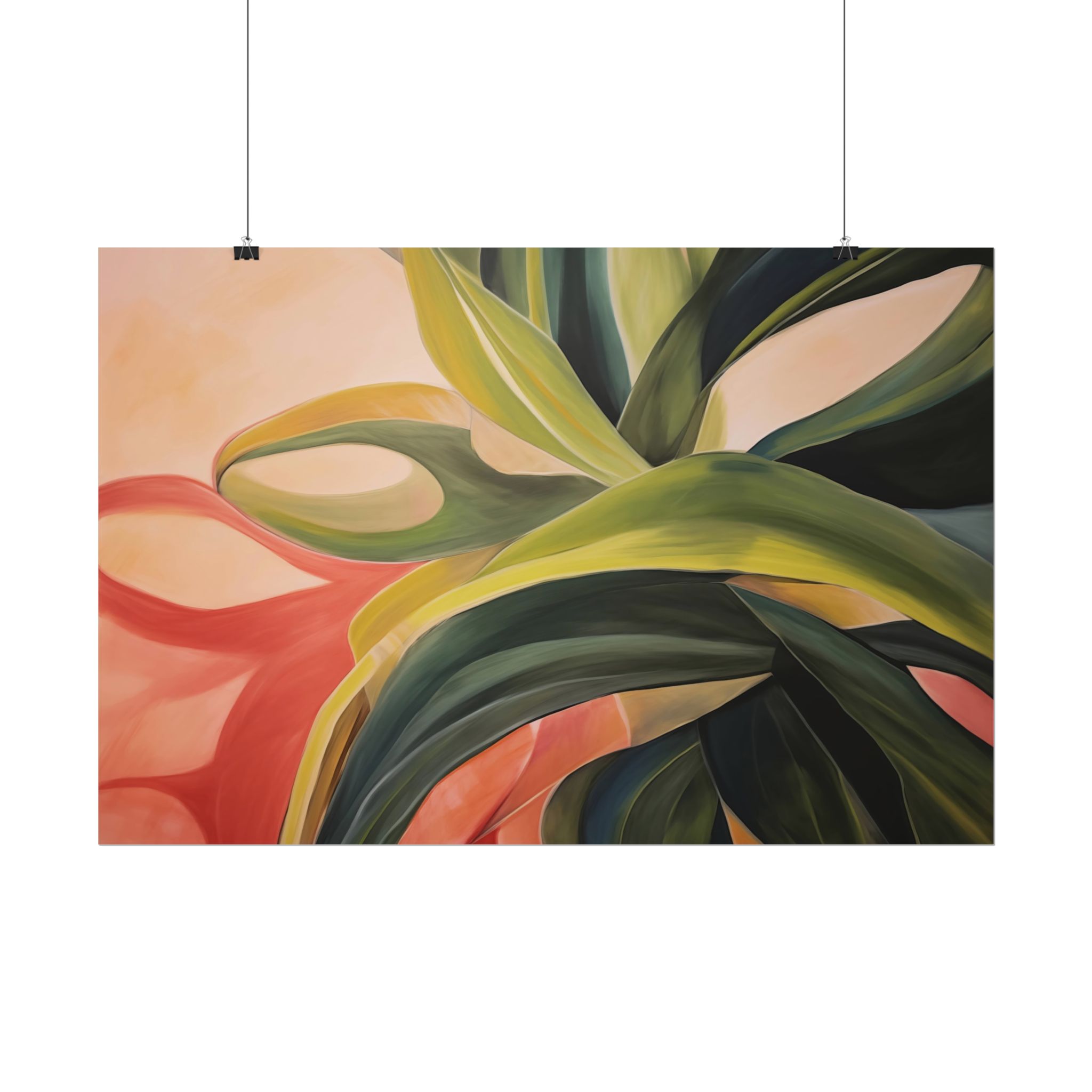 Leaf – Tropics – Landscape + Potrait - DIY Rolled Paper Prints - Image 26