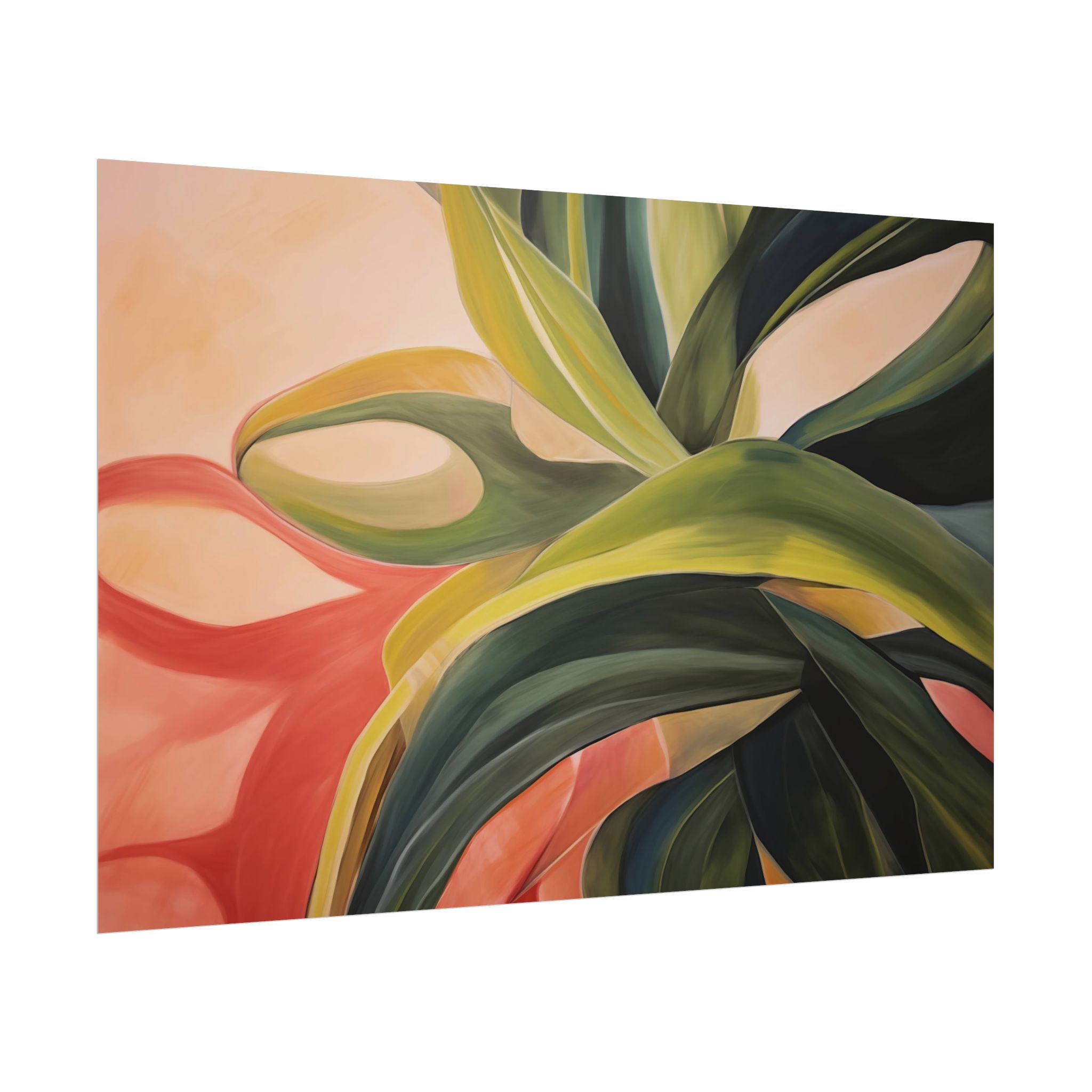 Leaf – Tropics – Landscape + Potrait - DIY Rolled Paper Prints - Image 3