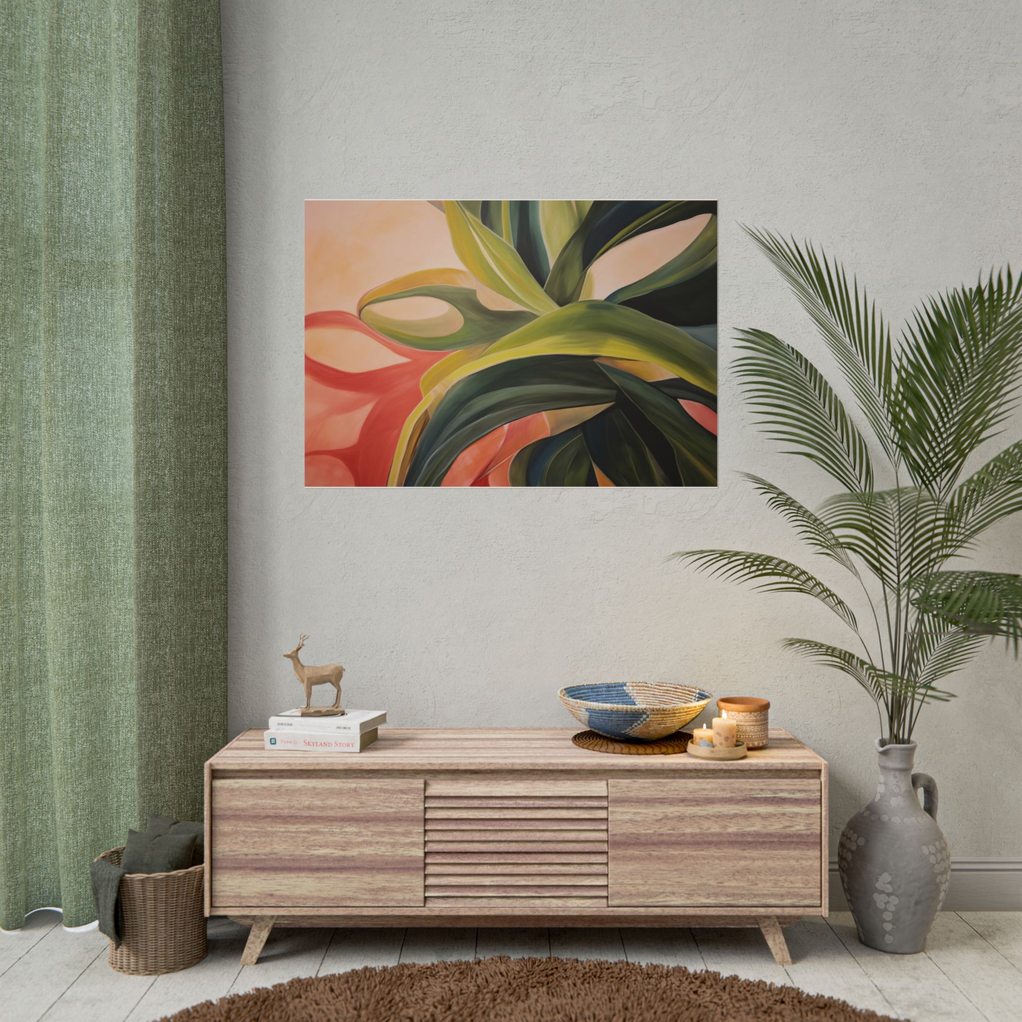 Leaf – Tropics – Landscape + Potrait - DIY Rolled Paper Prints - Image 24