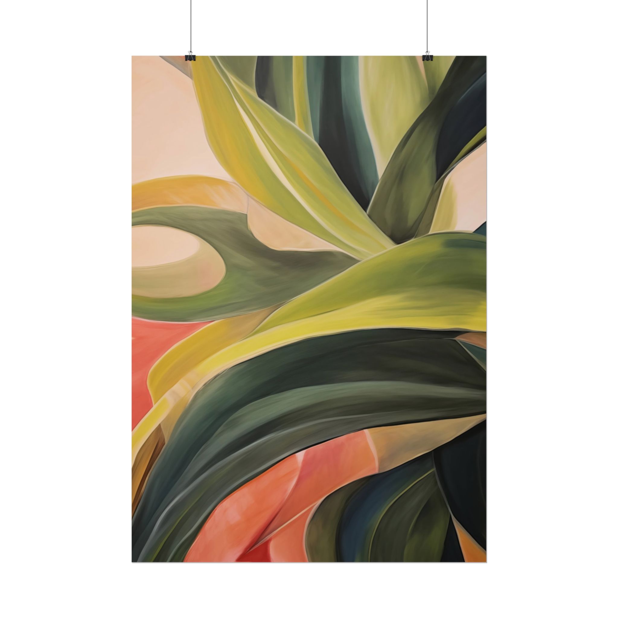 Leaf – Tropics – Landscape + Potrait - DIY Rolled Paper Prints - Image 58