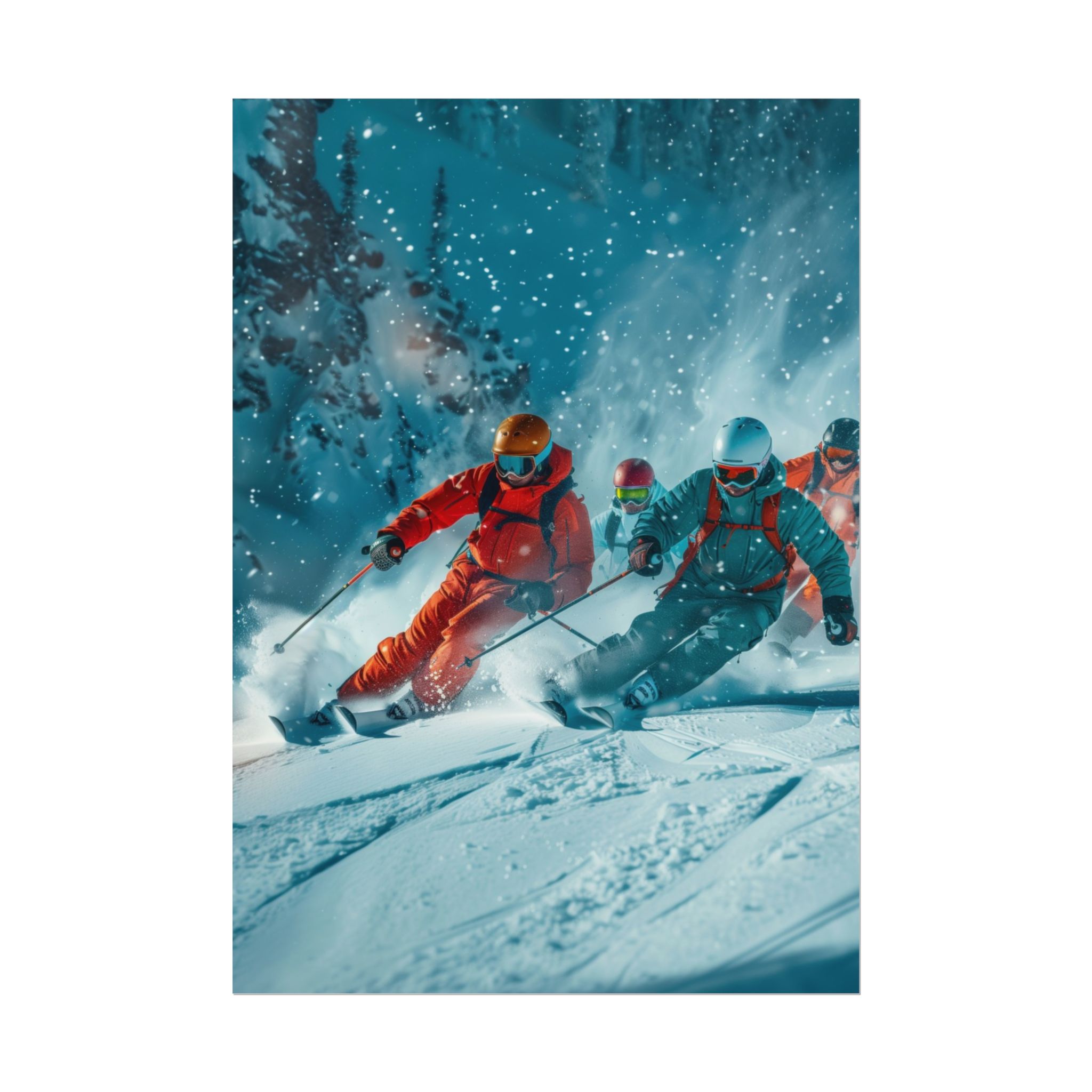 Powder Friends Forest - DIY Rolled Paper Prints - Image 49