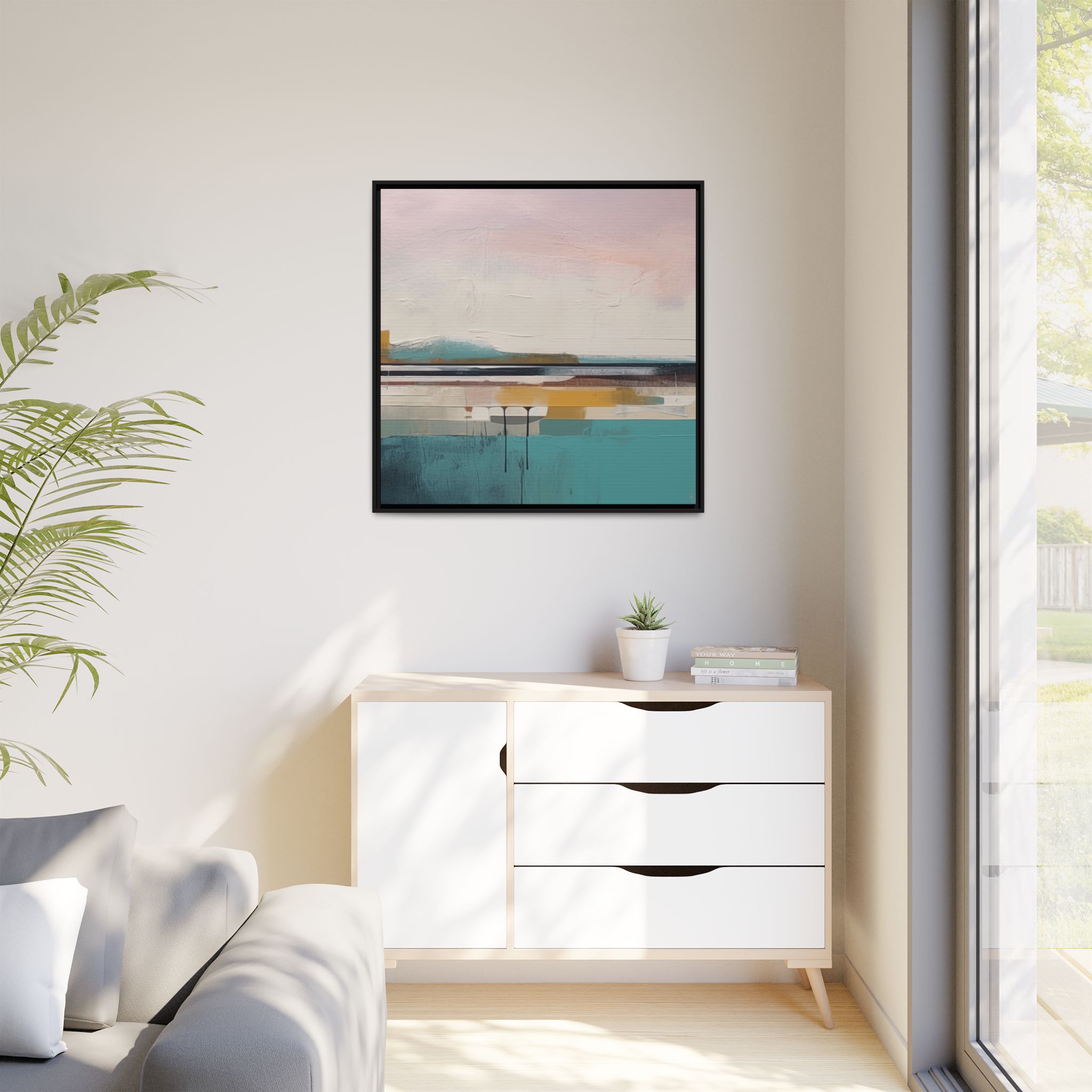 Soft Compression - Desert - Landscape - Custom Frame - Image 87