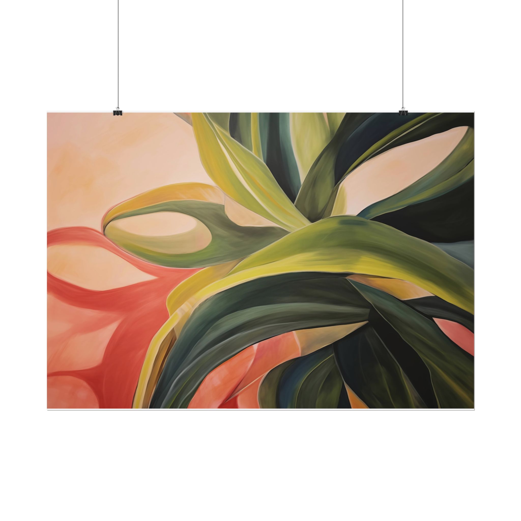 Leaf – Tropics – Landscape + Potrait - DIY Rolled Paper Prints - Image 10