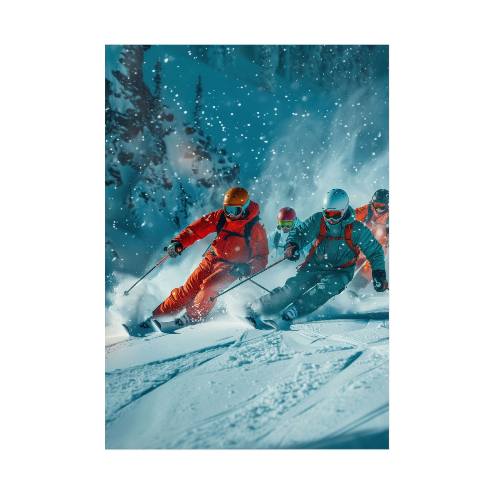 Powder Friends Forest - DIY Rolled Paper Prints - Image 53