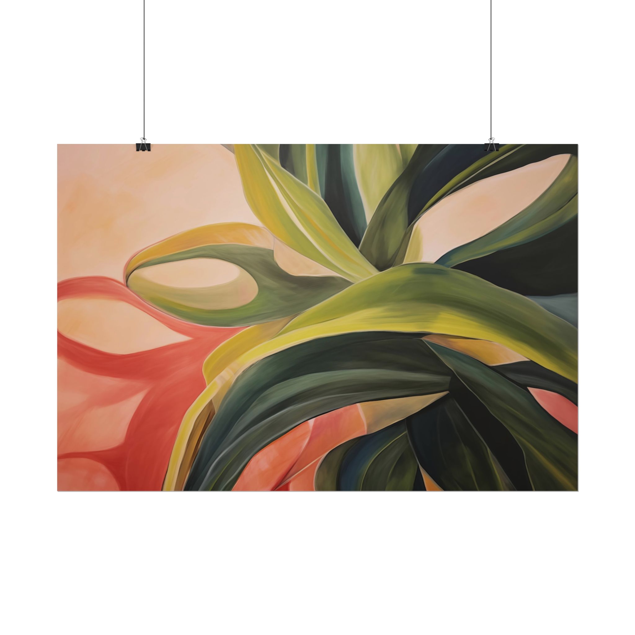 Leaf – Tropics – Landscape + Potrait - DIY Rolled Paper Prints - Image 34