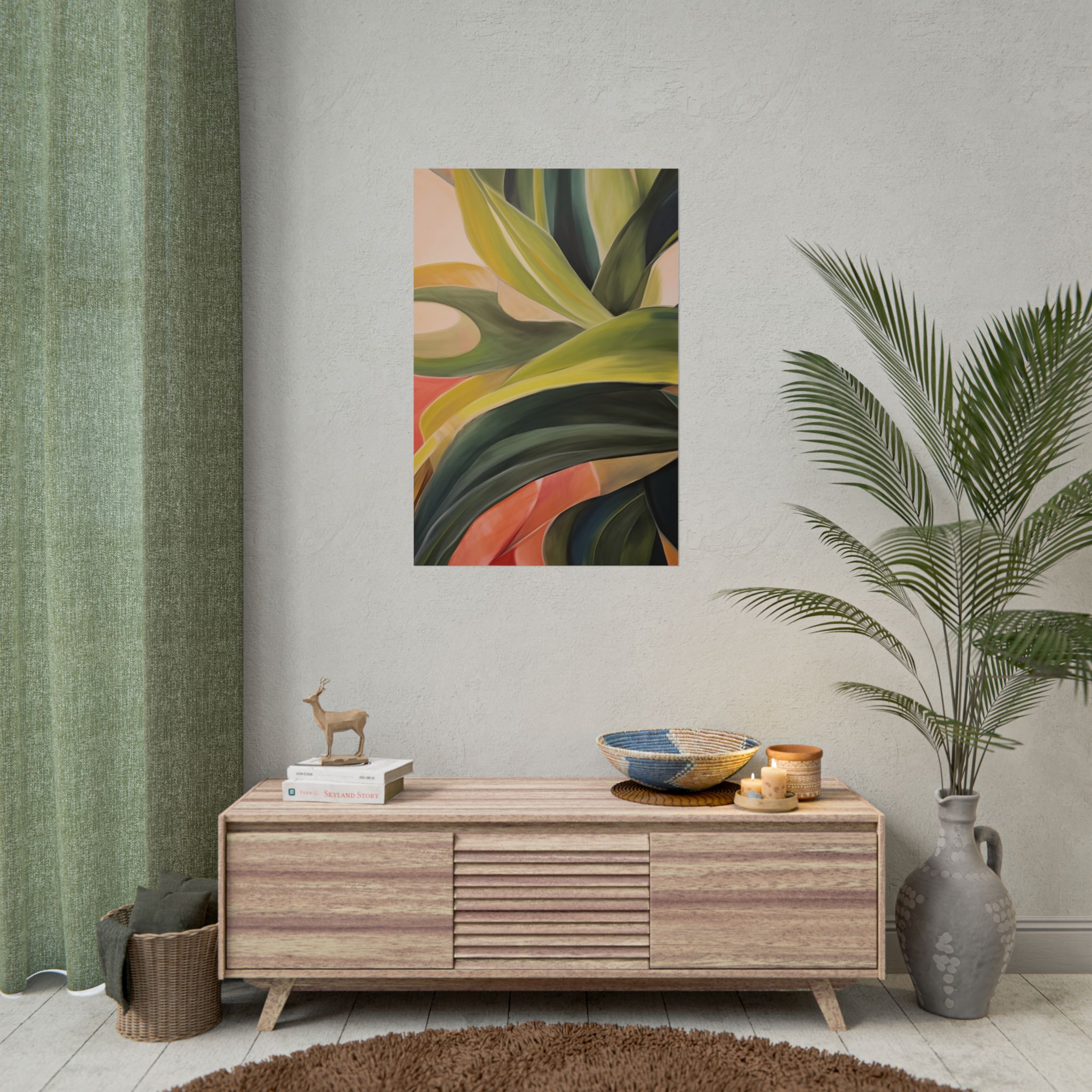 Leaf – Tropics – Landscape + Potrait - DIY Rolled Paper Prints - Image 52