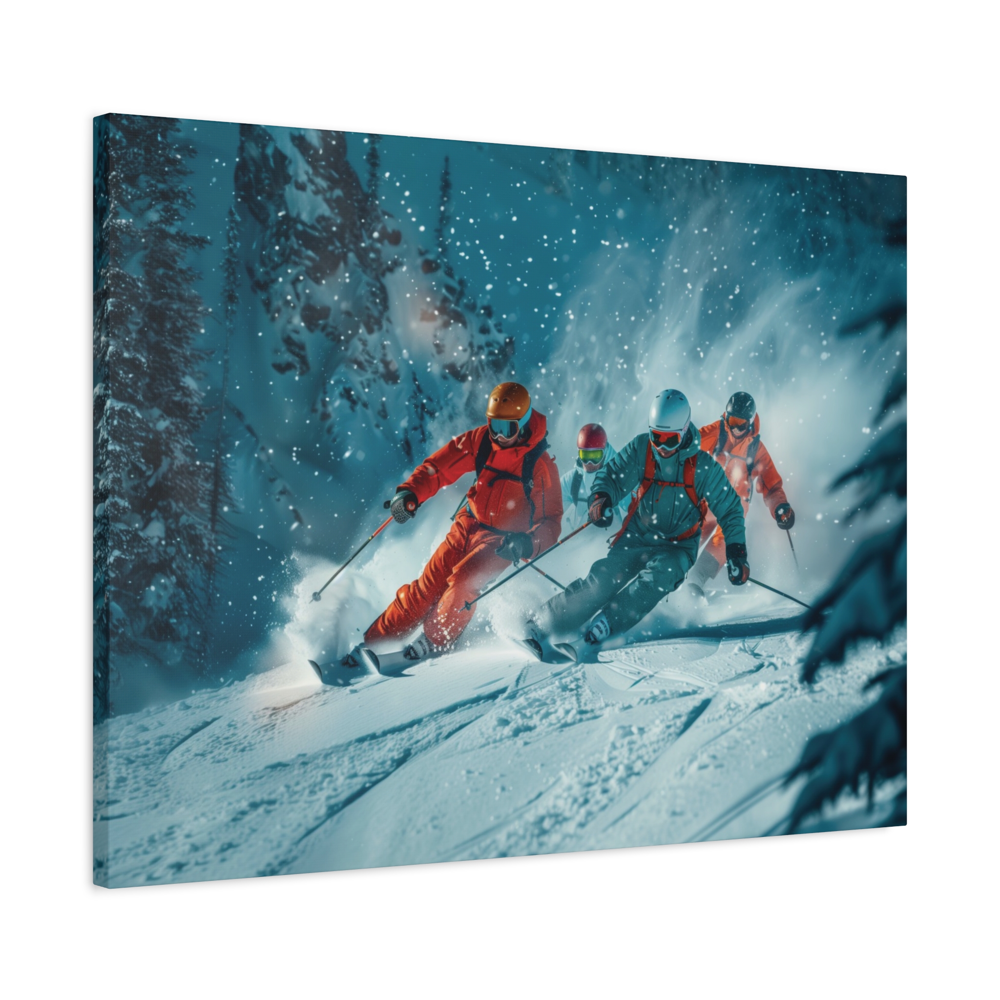 Powder Friends Forest - Stretched Canvas - Image 18