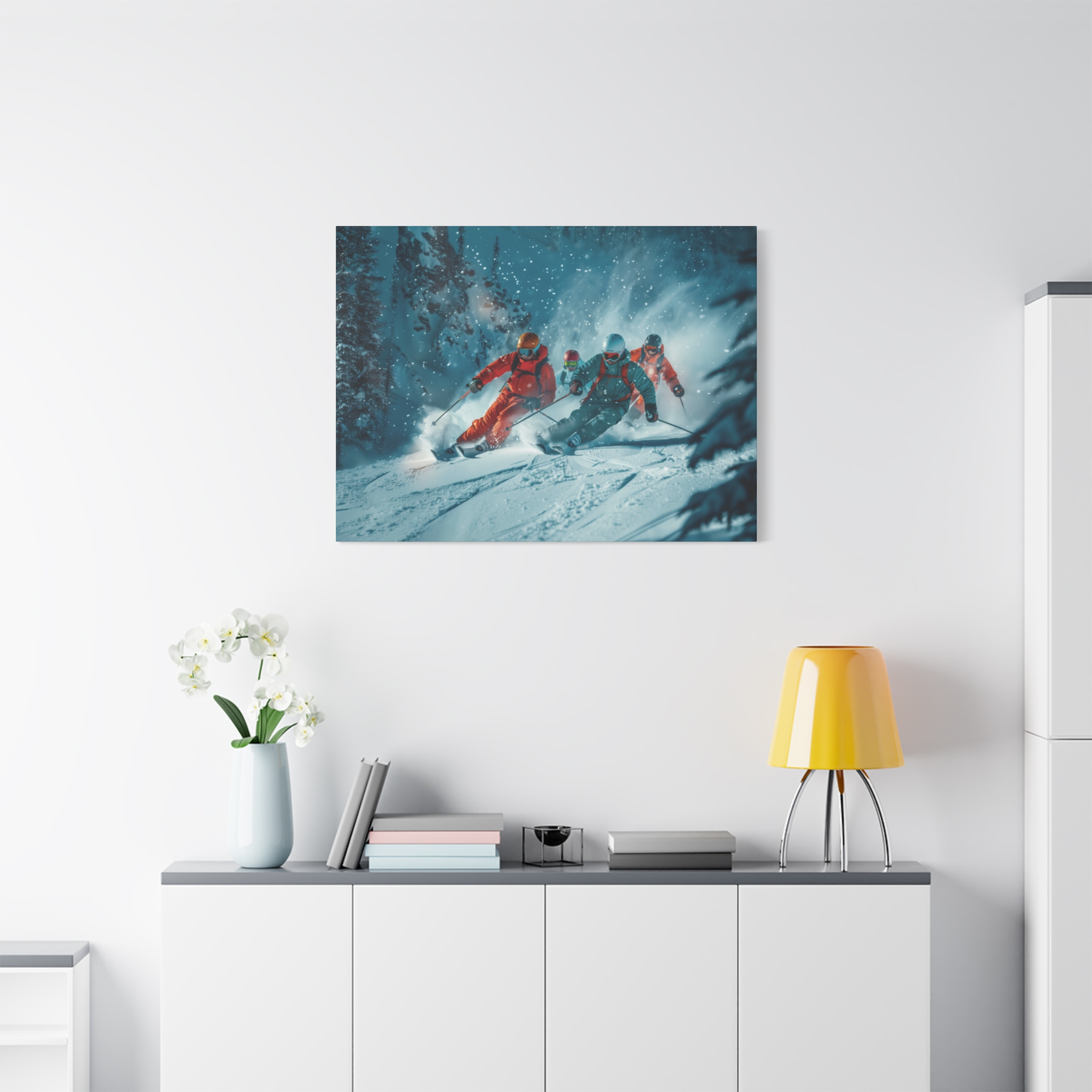 Powder Friends Forest - Stretched Canvas - Image 23