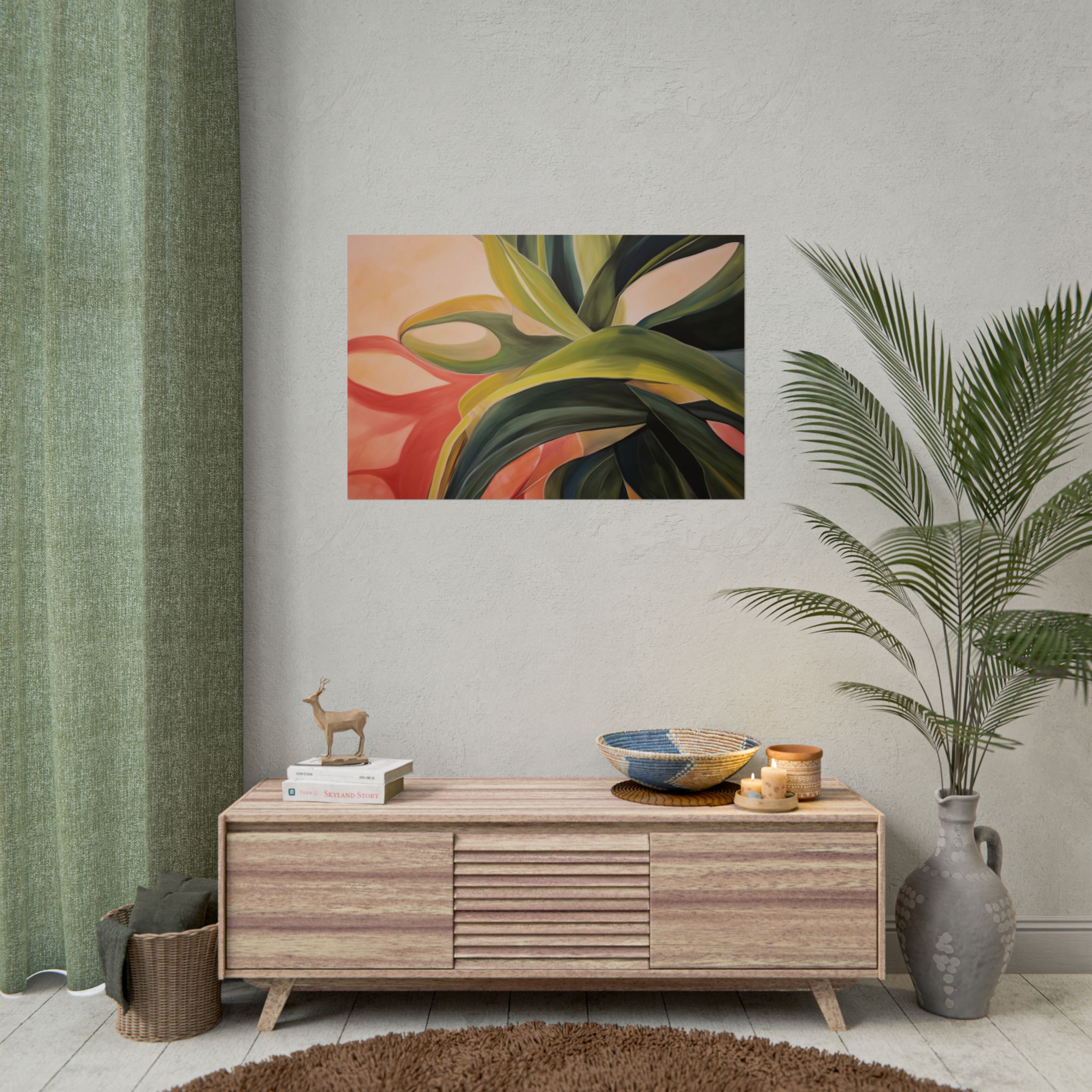 Leaf – Tropics – Landscape + Potrait - DIY Rolled Paper Prints - Image 8