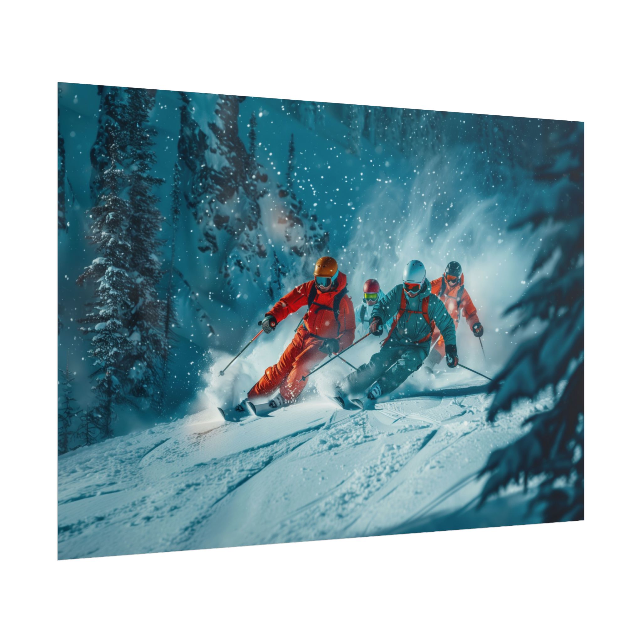 Powder Friends Forest - DIY Rolled Paper Prints - Image 23