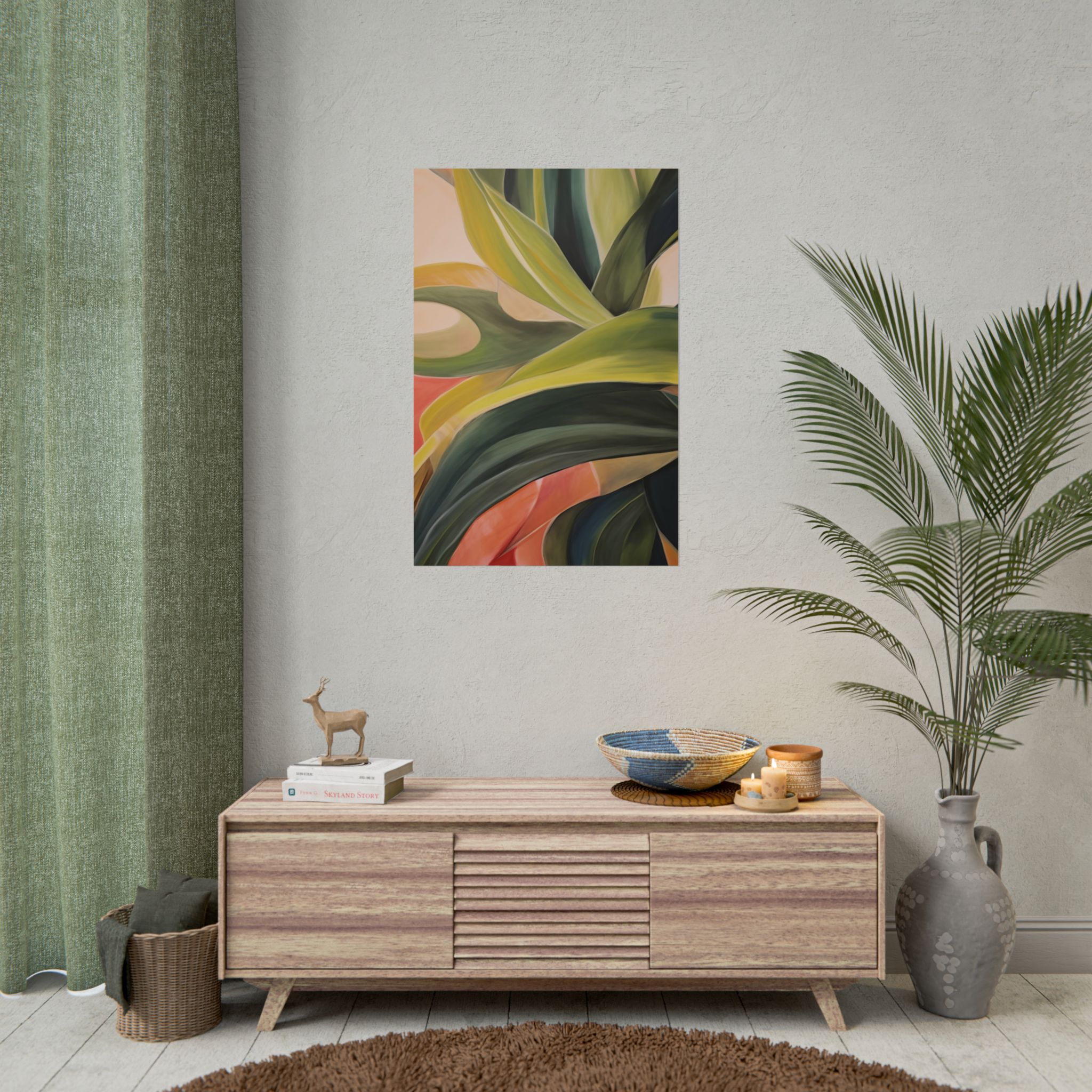 Leaf – Tropics – Landscape + Potrait - DIY Rolled Paper Prints - Image 48