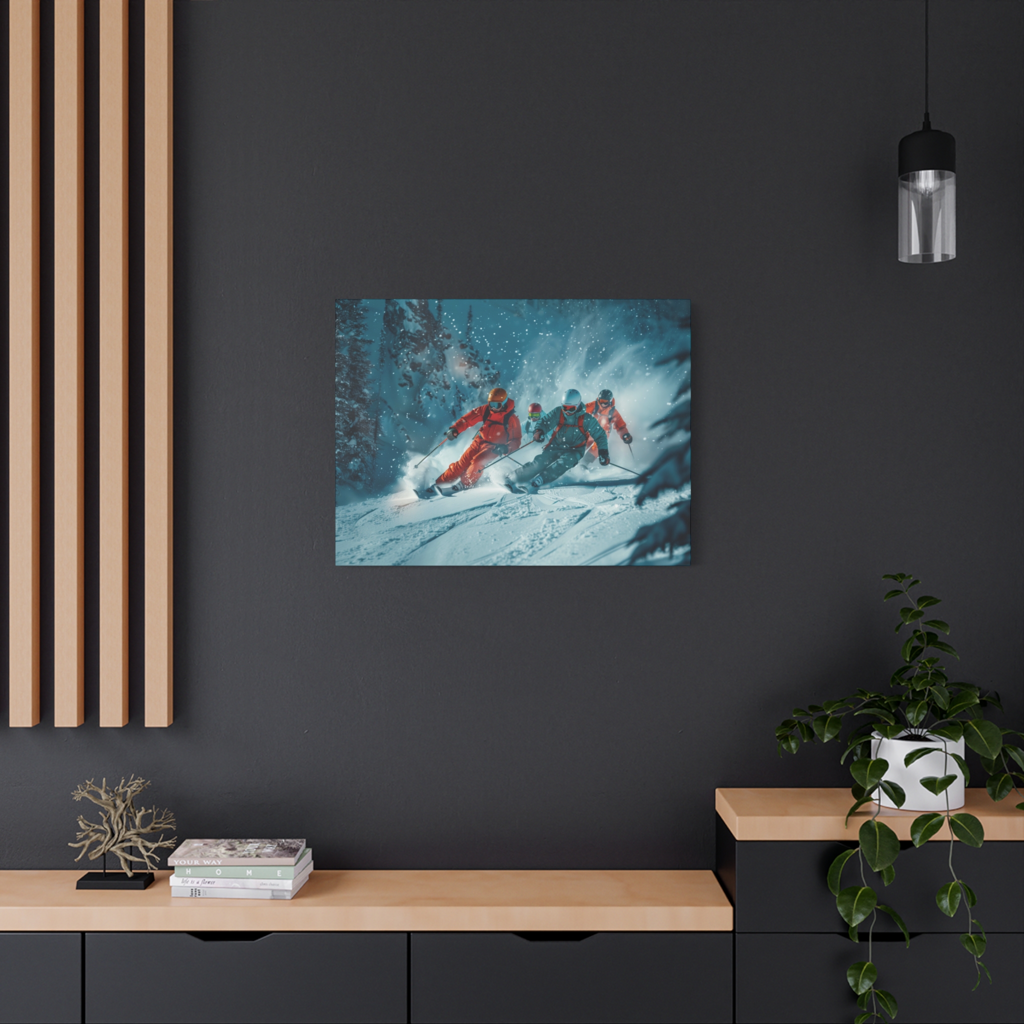 Powder Friends Forest - Stretched Canvas - Image 20