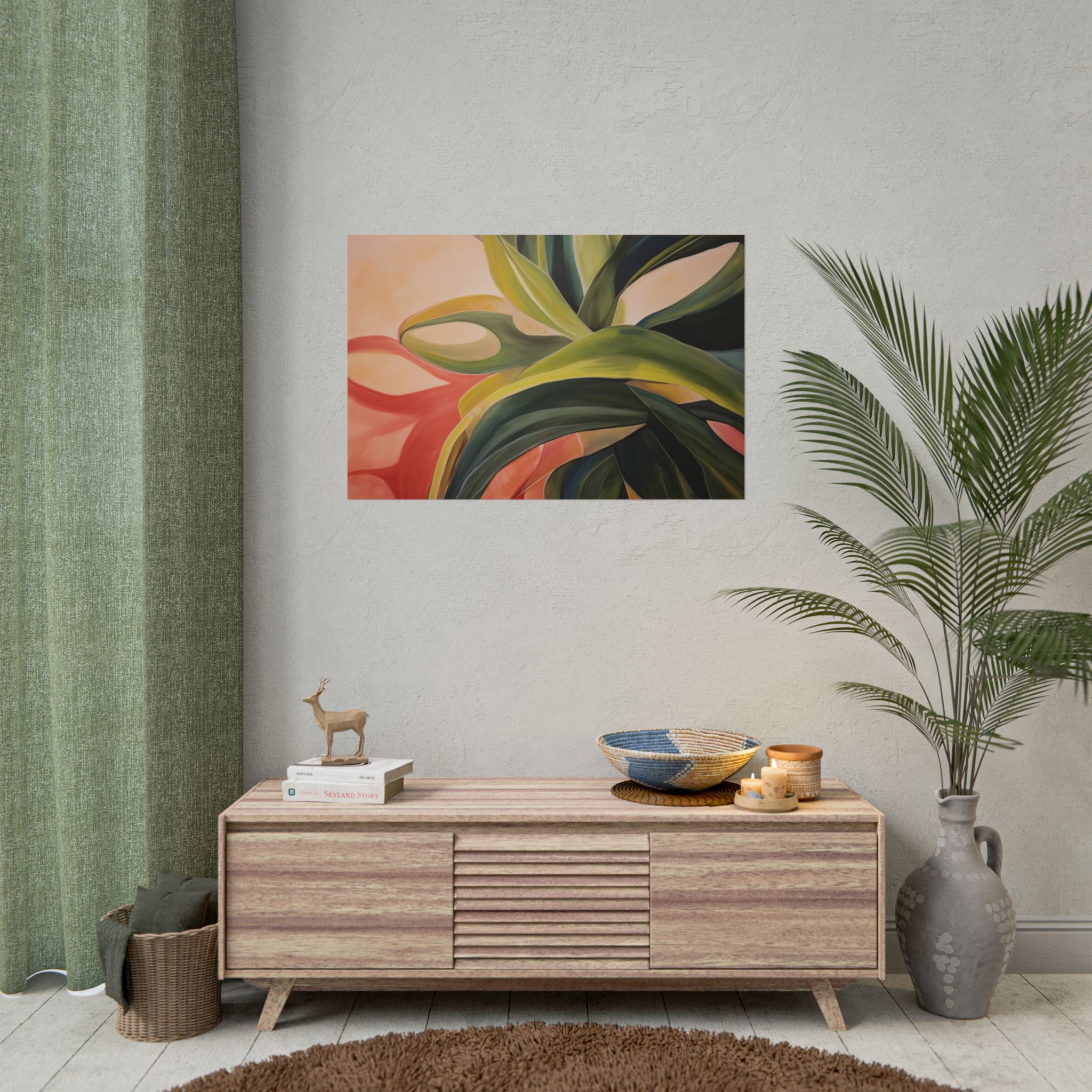 Leaf – Tropics – Landscape + Potrait - DIY Rolled Paper Prints - Image 20