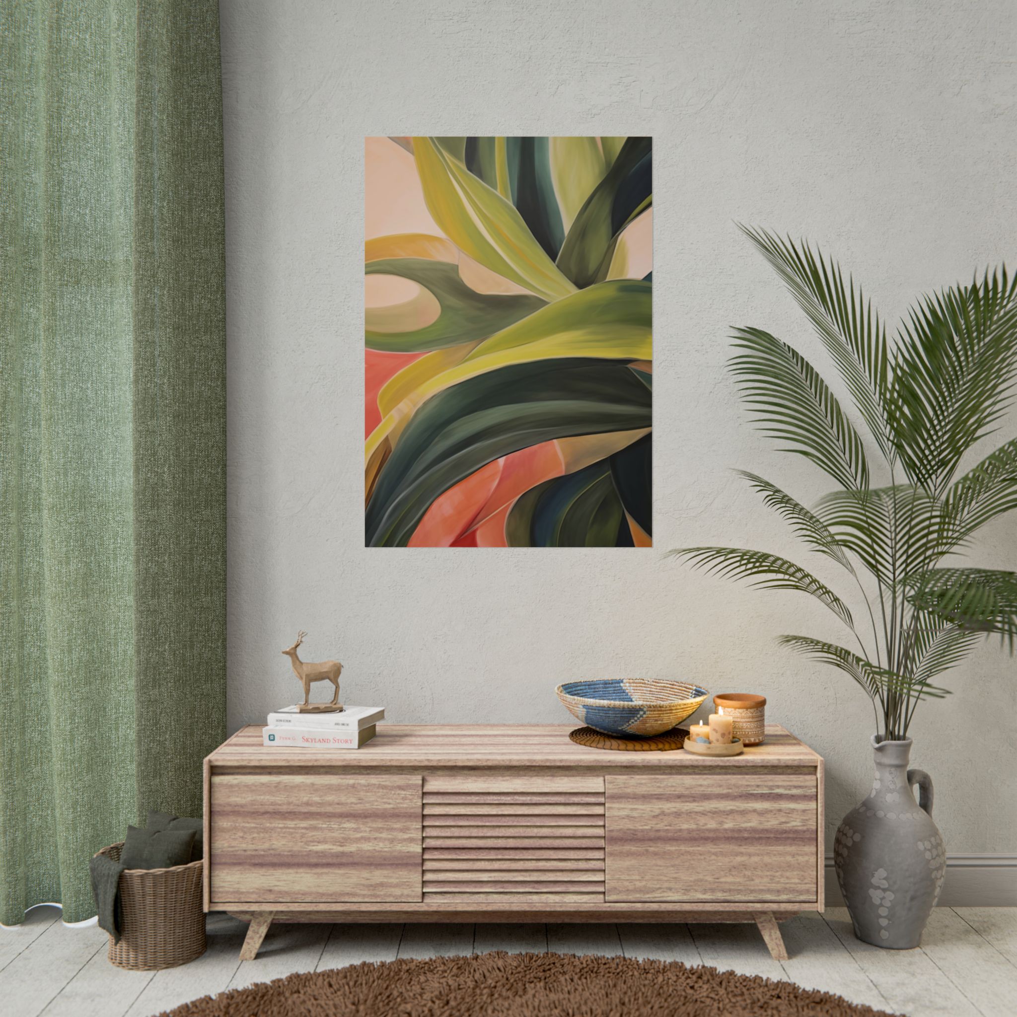 Leaf – Tropics – Landscape + Potrait - DIY Rolled Paper Prints - Image 56