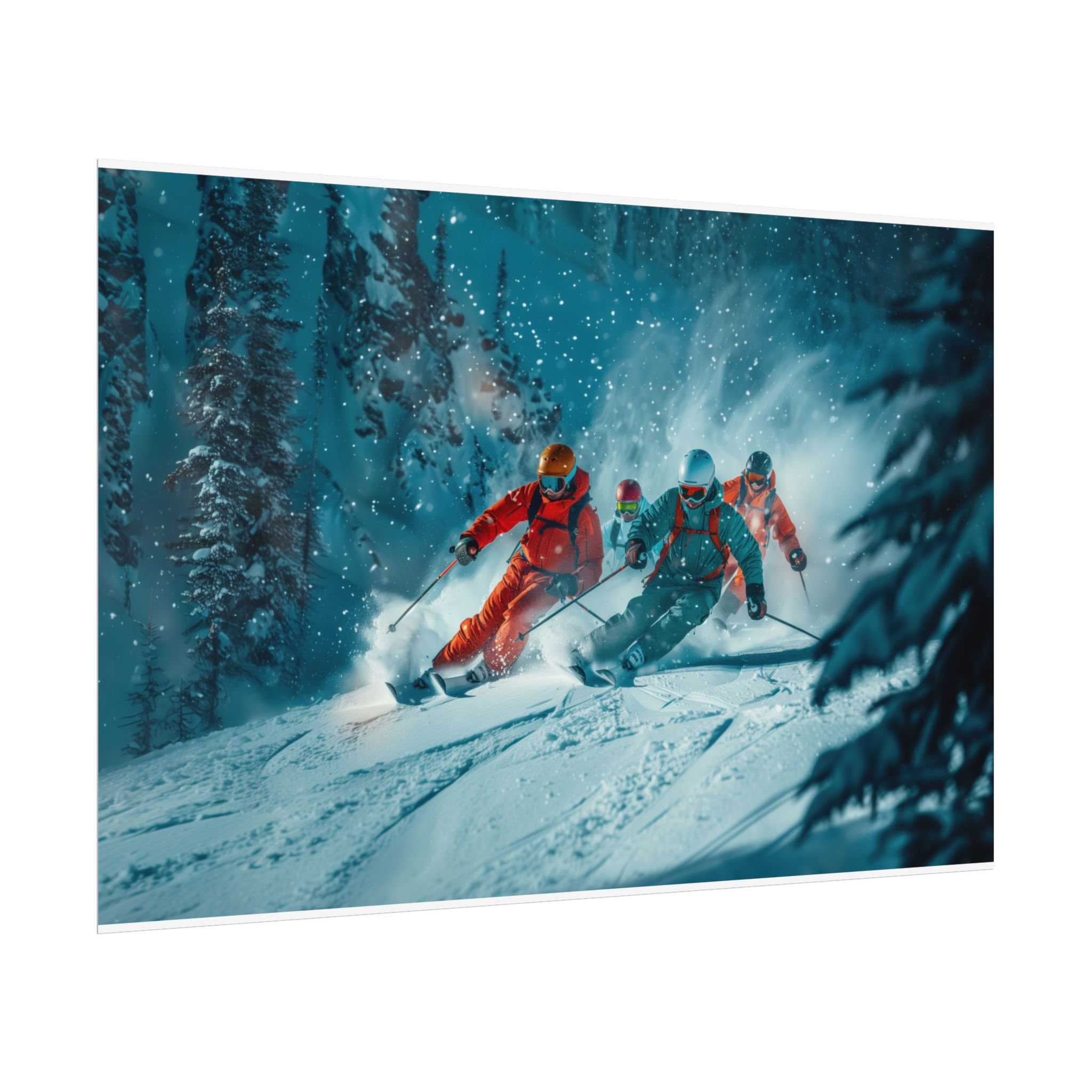 Powder Friends Forest - DIY Rolled Paper Prints - Image 3