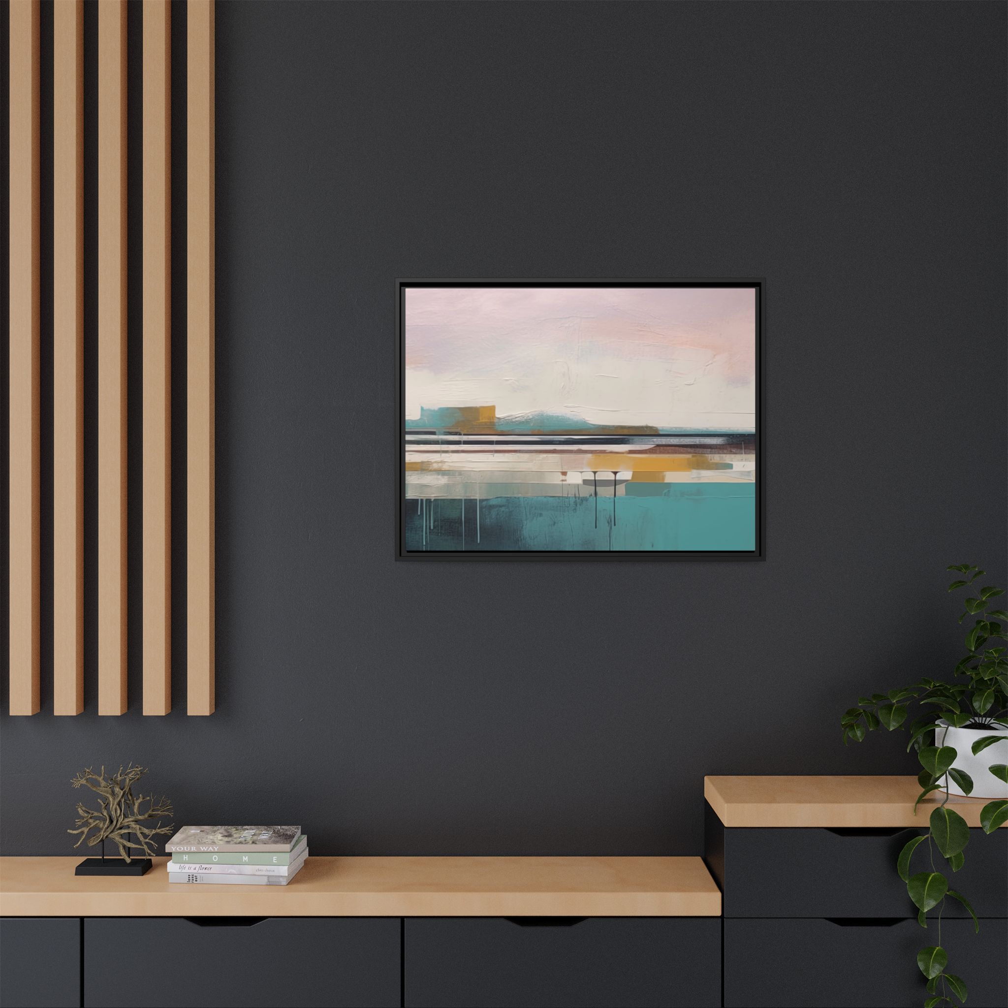 Soft Compression - Desert - Landscape - Custom Frame - Image 8