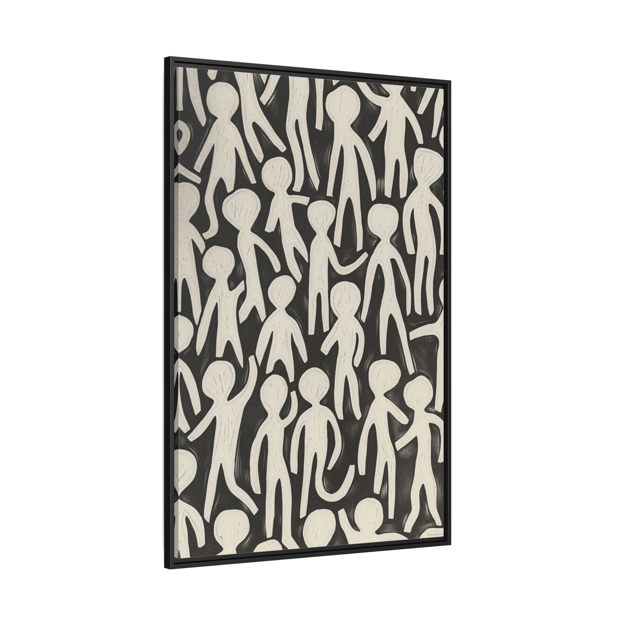 Humans - Hello - Dark - Custom Black Frame - Image 8