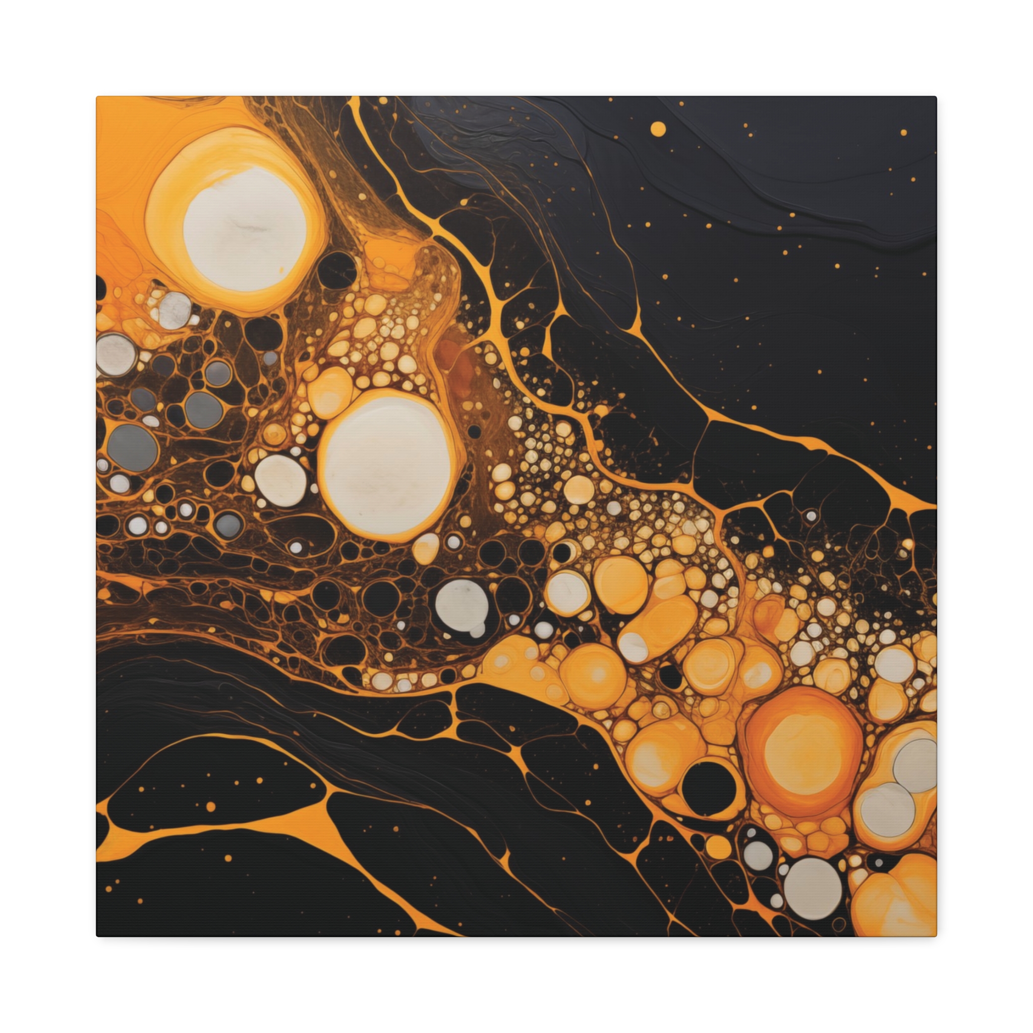 Dark Fluid - Stretched Canvas - Image 5