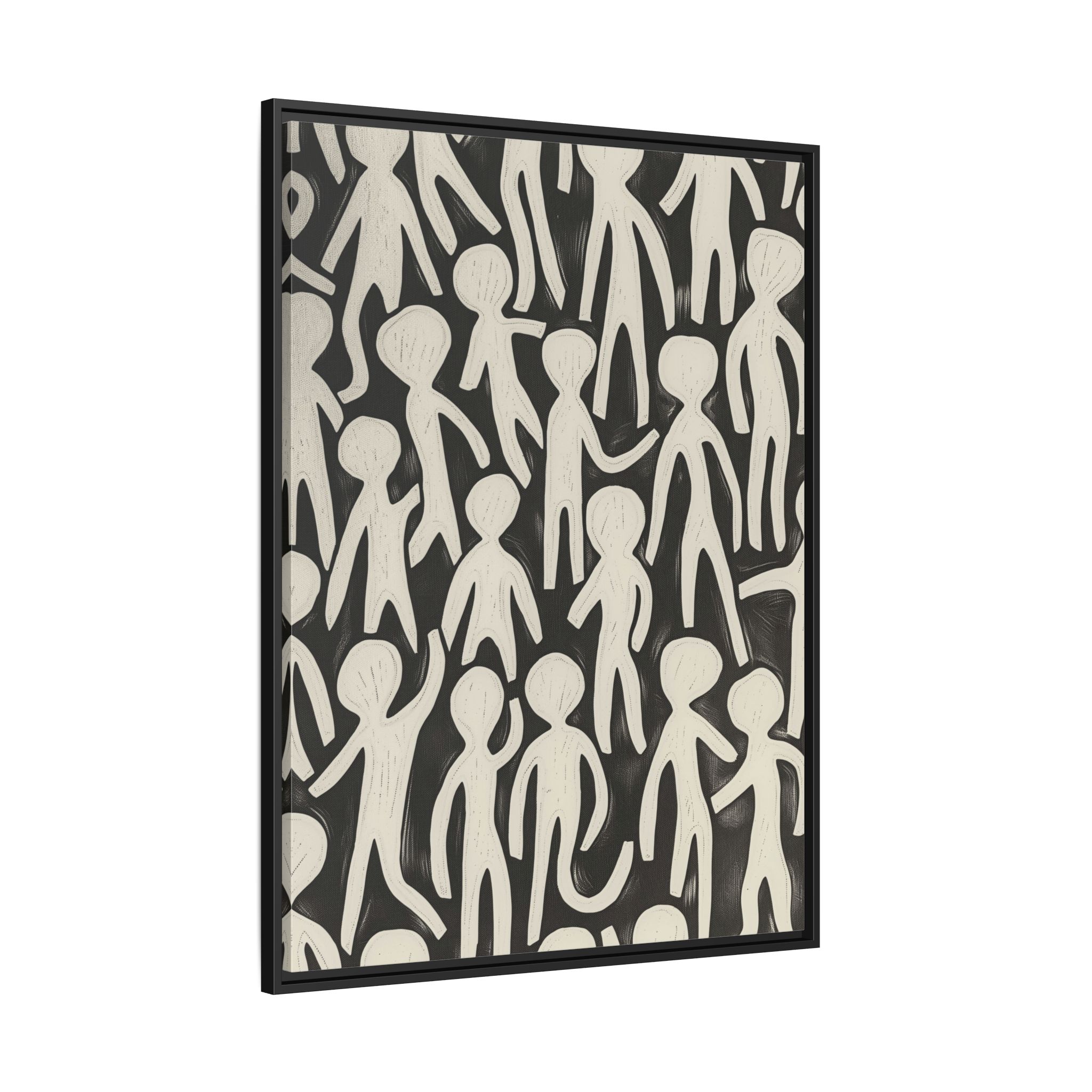 Humans - Hello - Dark - Custom Black Frame - Image 11