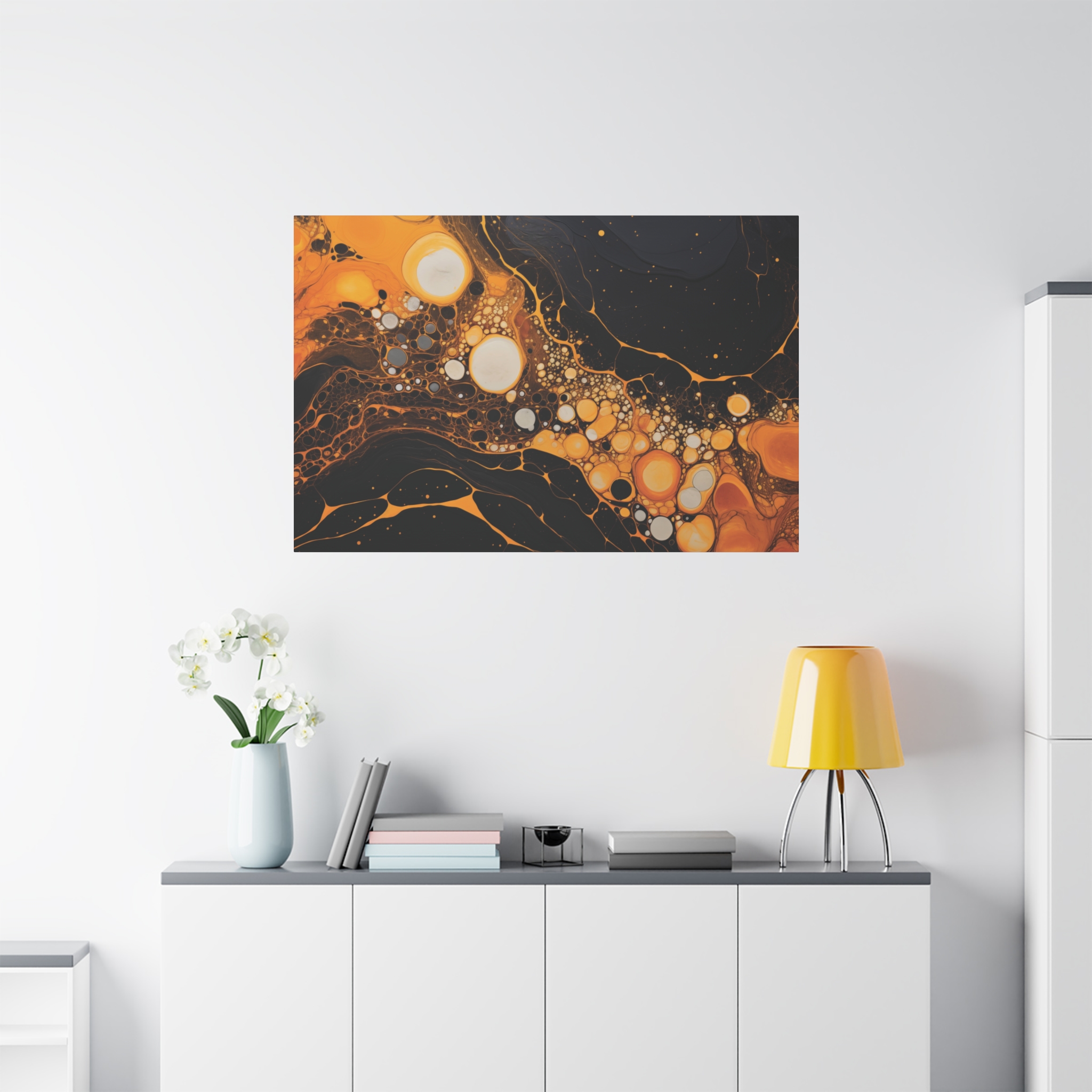 Dark Fluid - Stretched Canvas - Image 27